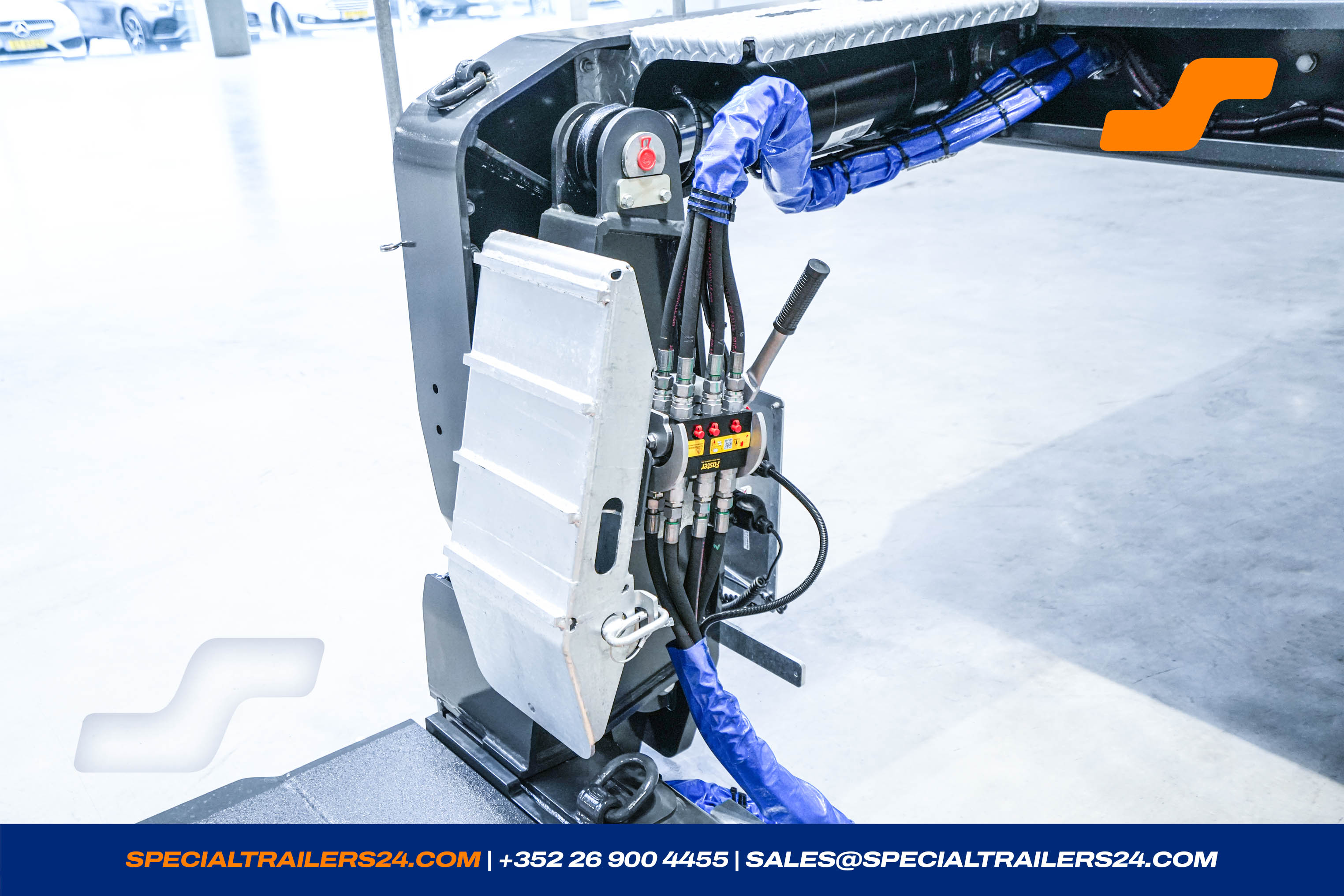 Lowbed trailer MAX Trailer MAX510 Vehicle for sale