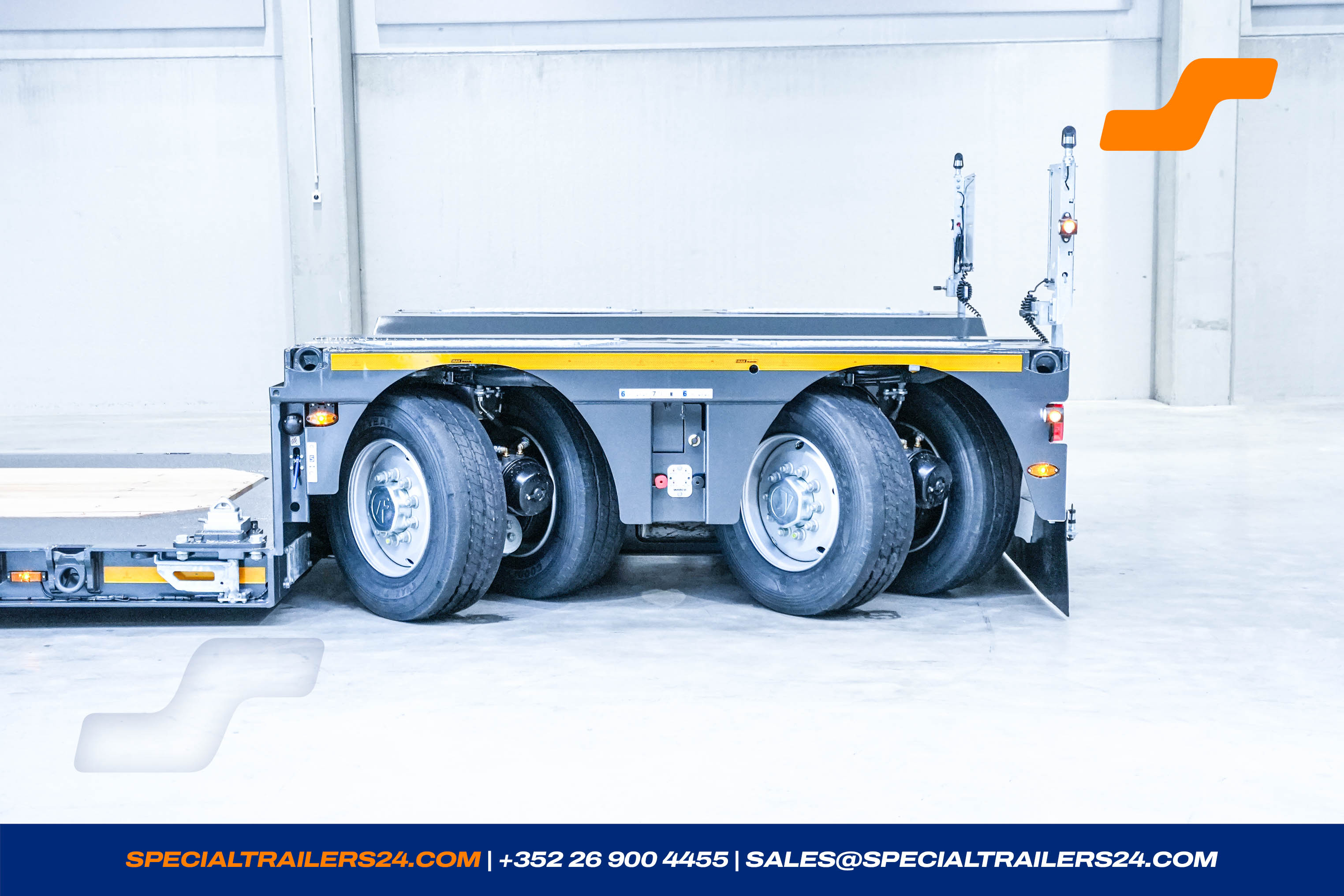 Lowbed trailer MAX Trailer MAX510 Vehicle for sale