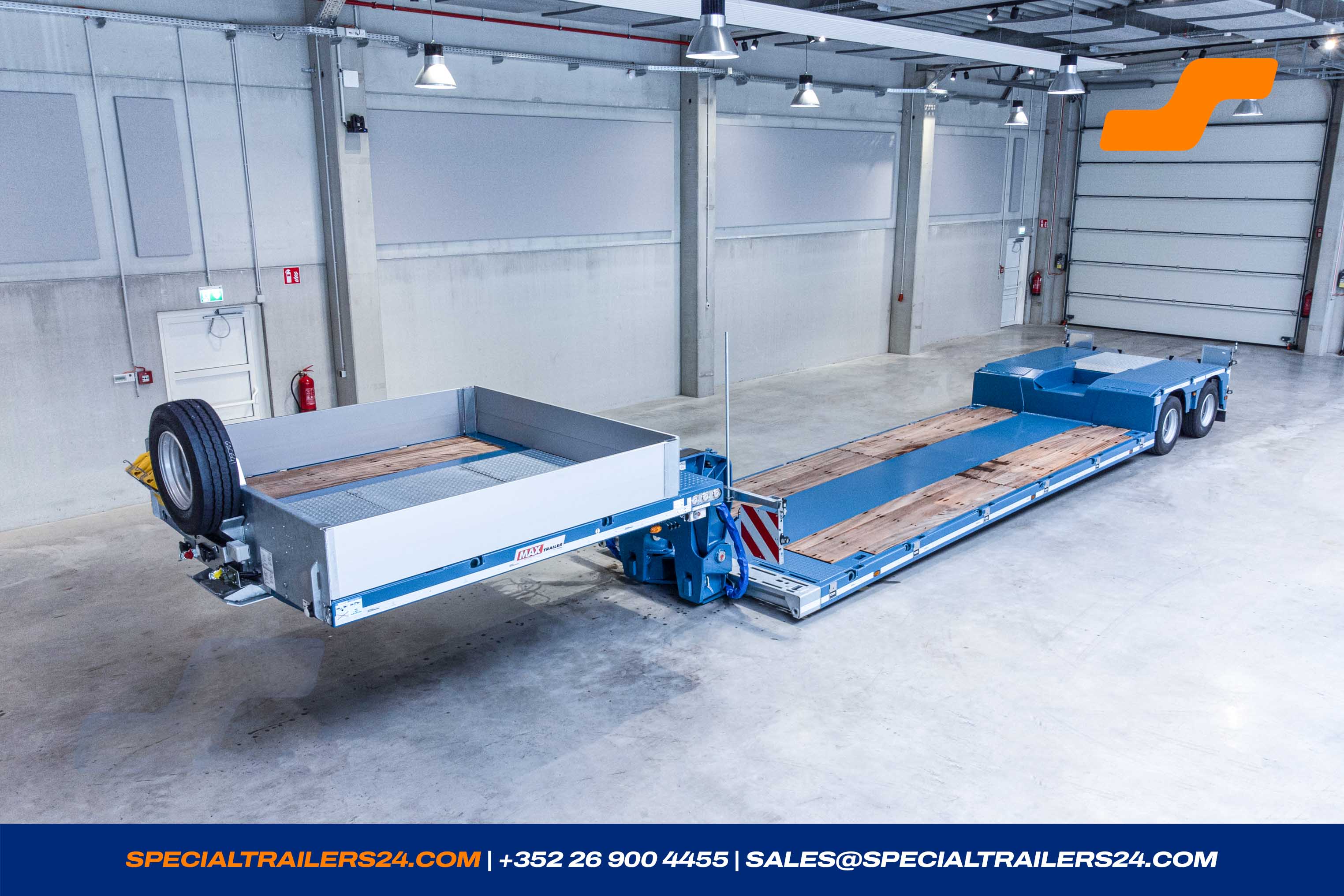 Lowbed trailer MAX Trailer MAX510 Vehicle for sale