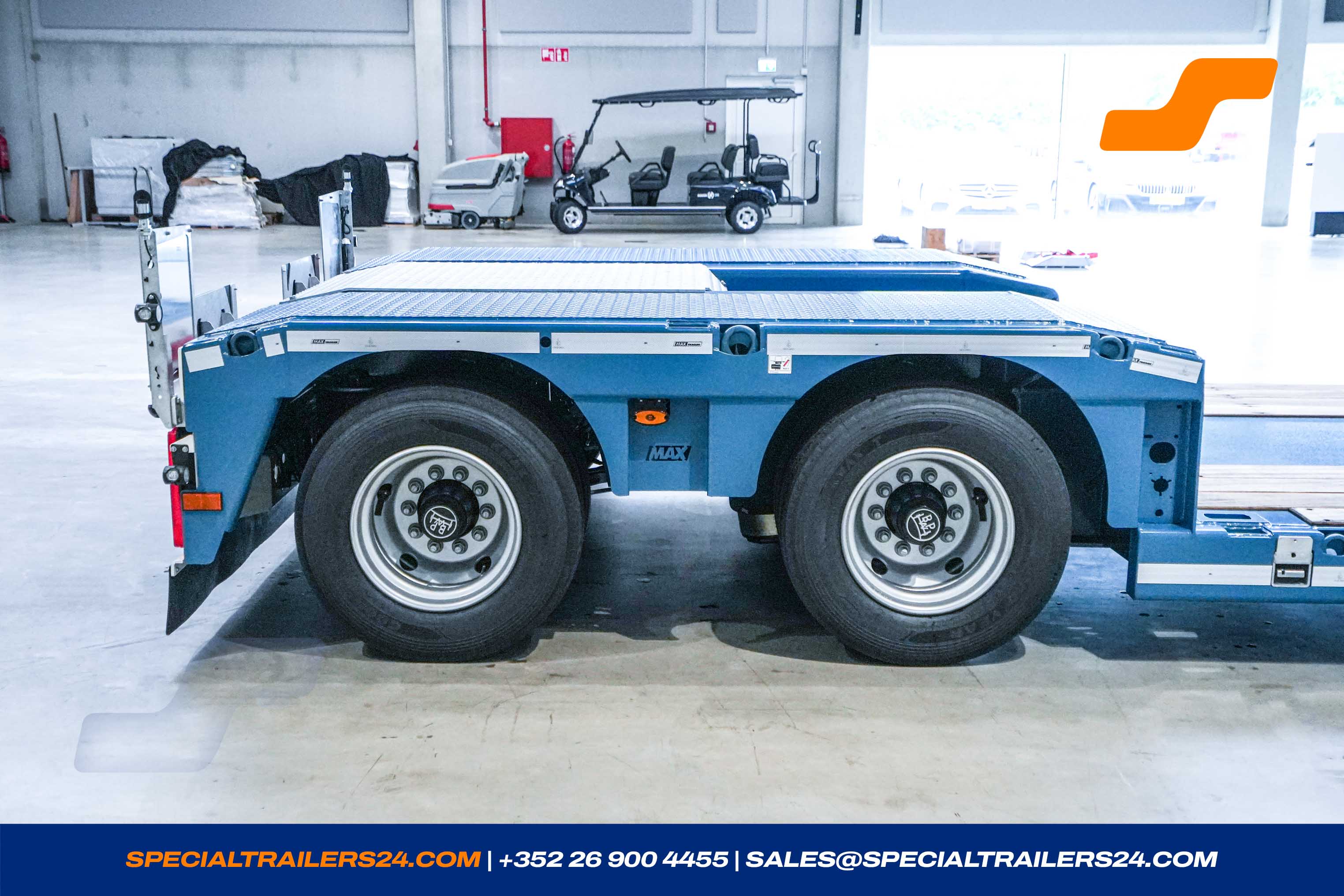 Lowbed trailer MAX Trailer MAX510 Vehicle for sale