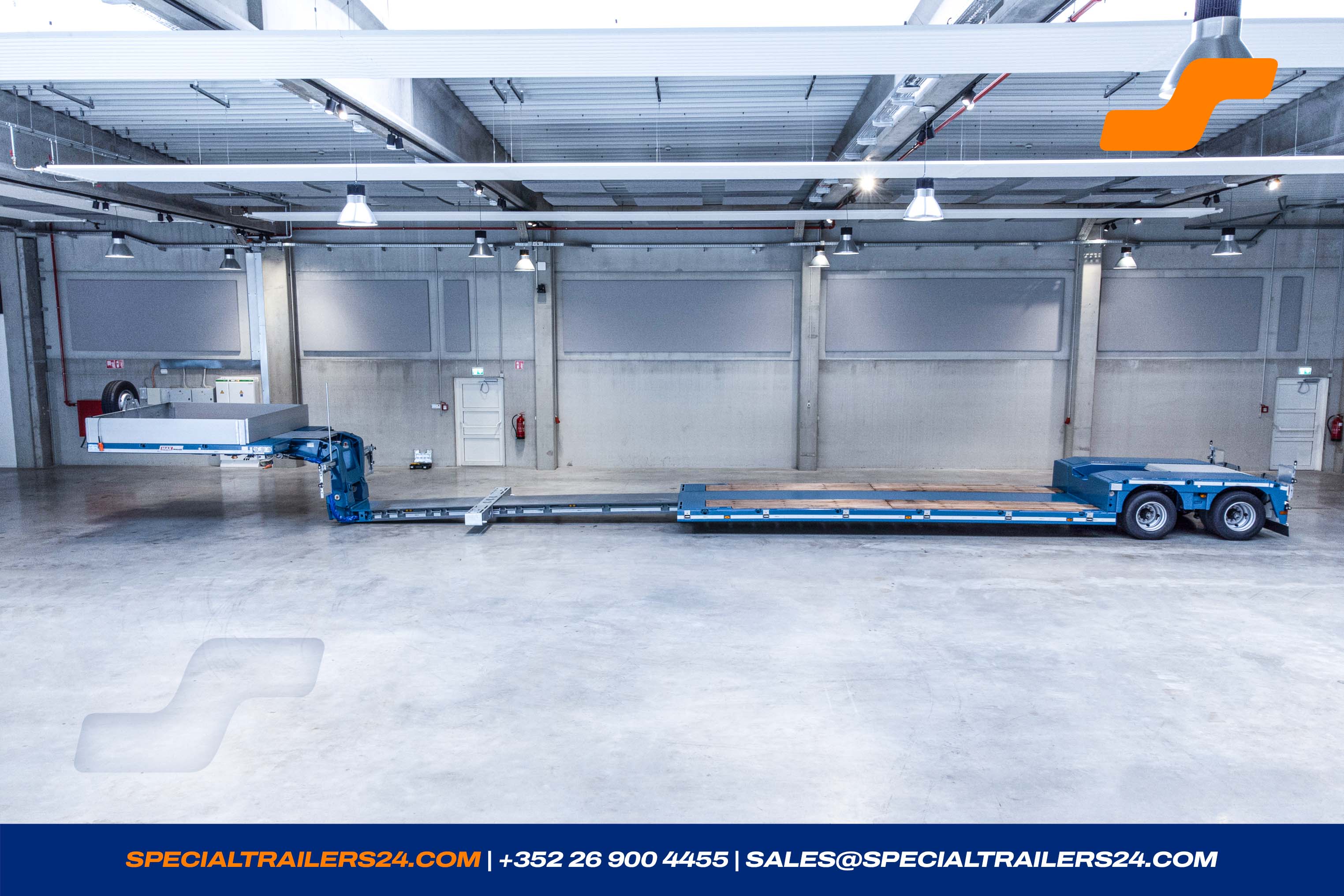 Lowbed trailer MAX Trailer MAX510 Vehicle for sale