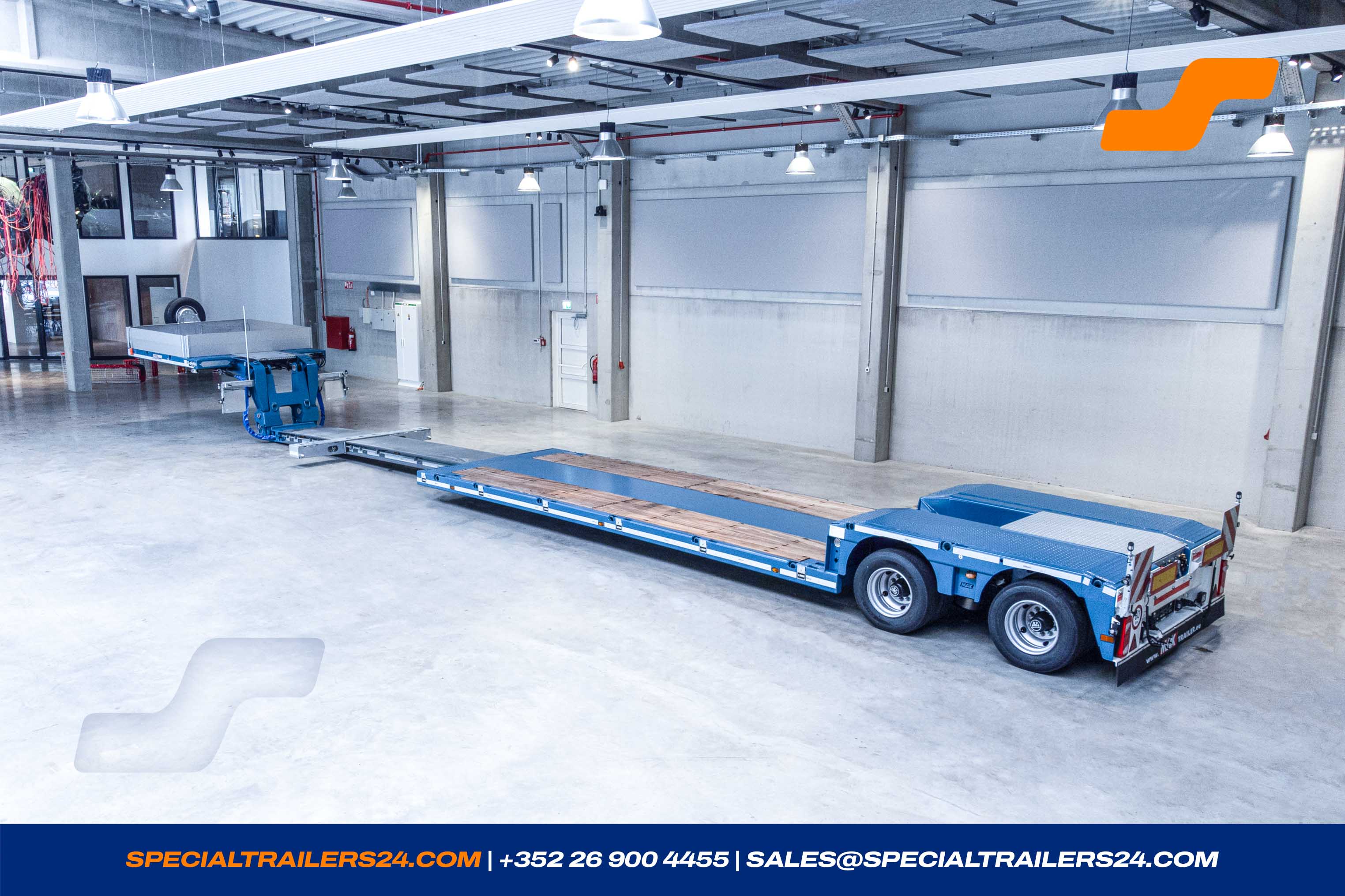 Lowbed trailer MAX Trailer MAX510 Vehicle for sale