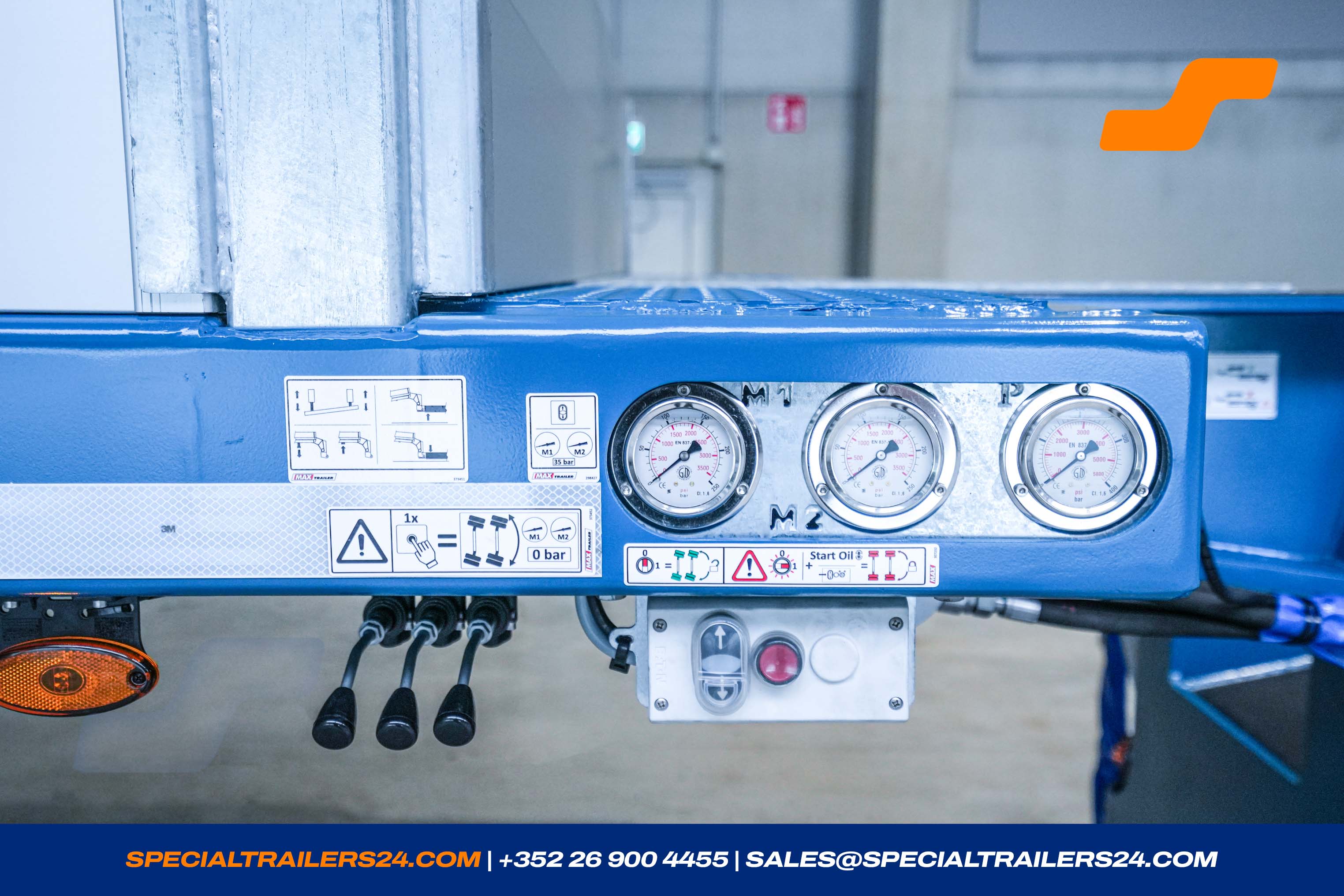 Lowbed trailer MAX Trailer MAX510 Vehicle for sale