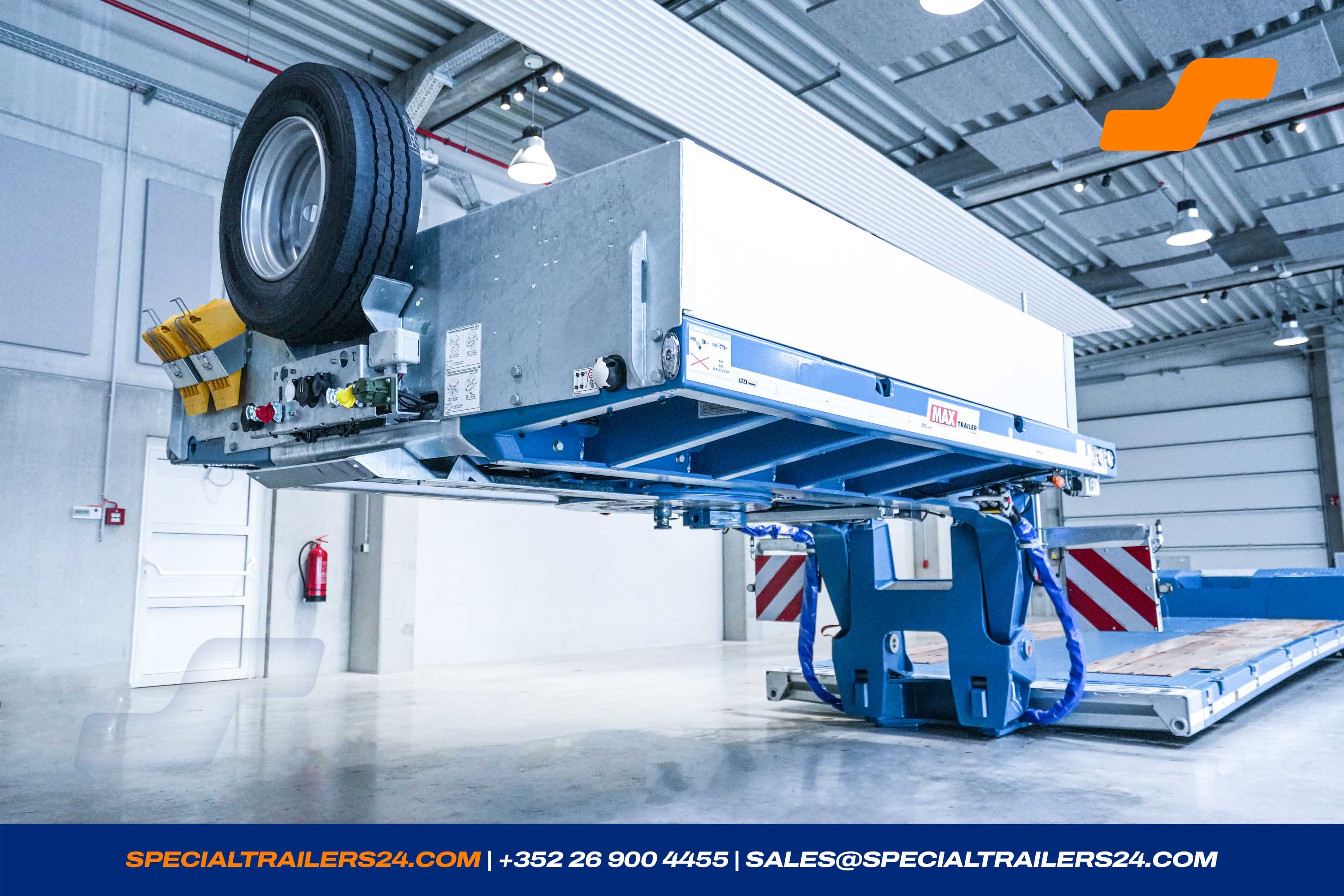 Lowbed trailer MAX Trailer MAX510 Vehicle for sale