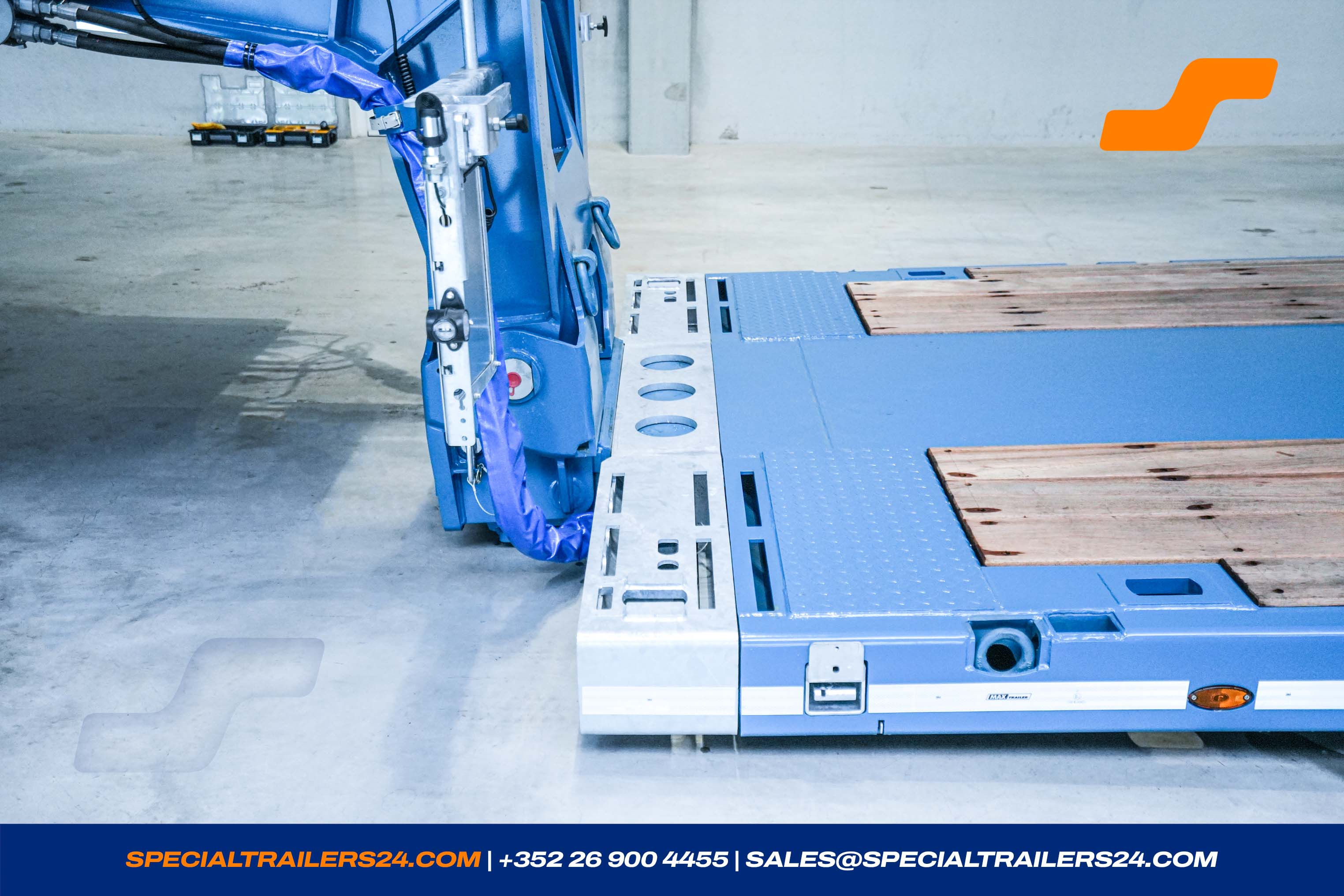 Lowbed trailer MAX Trailer MAX510 Vehicle for sale