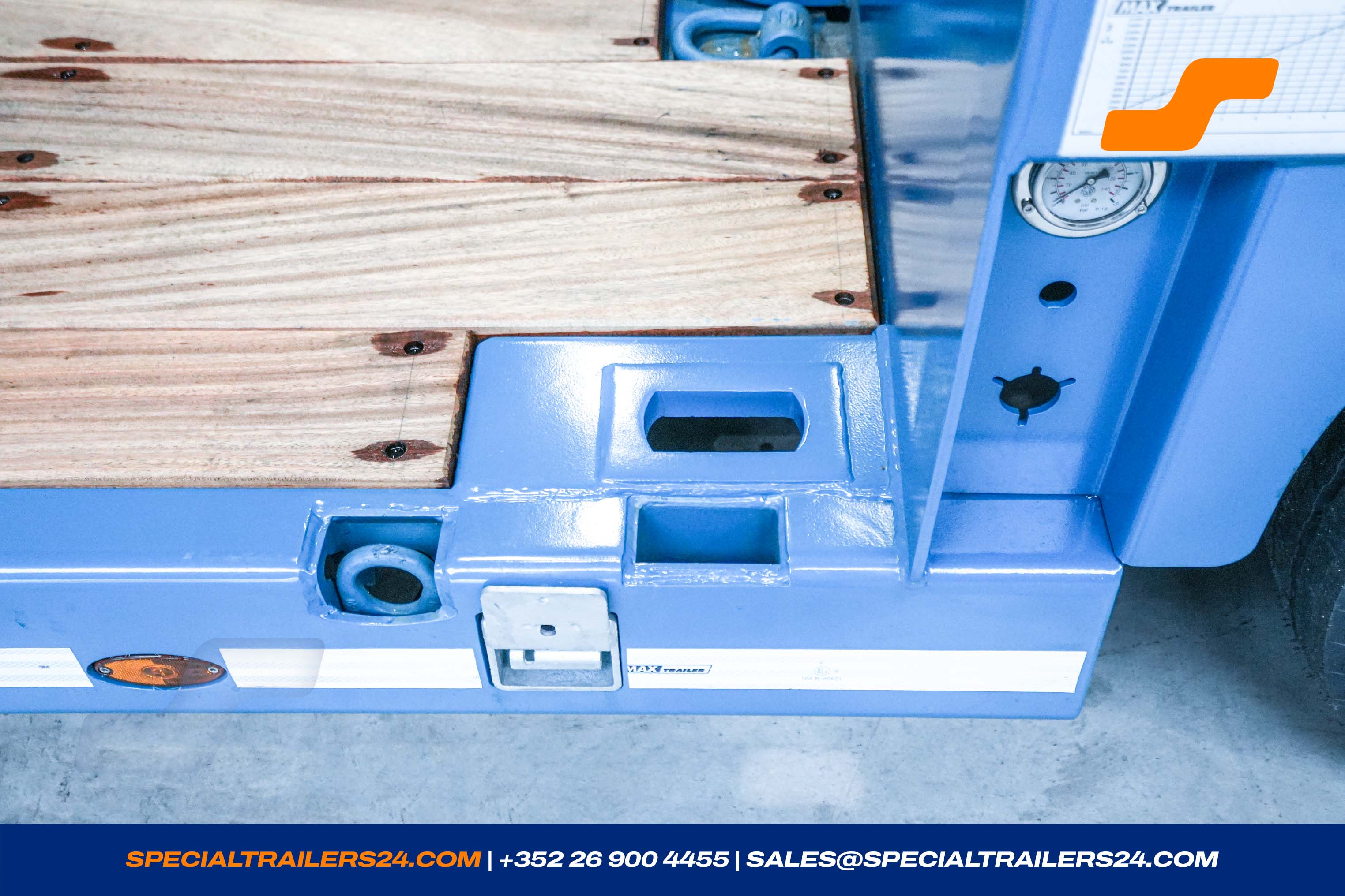 Lowbed trailer MAX Trailer MAX510 Vehicle for sale