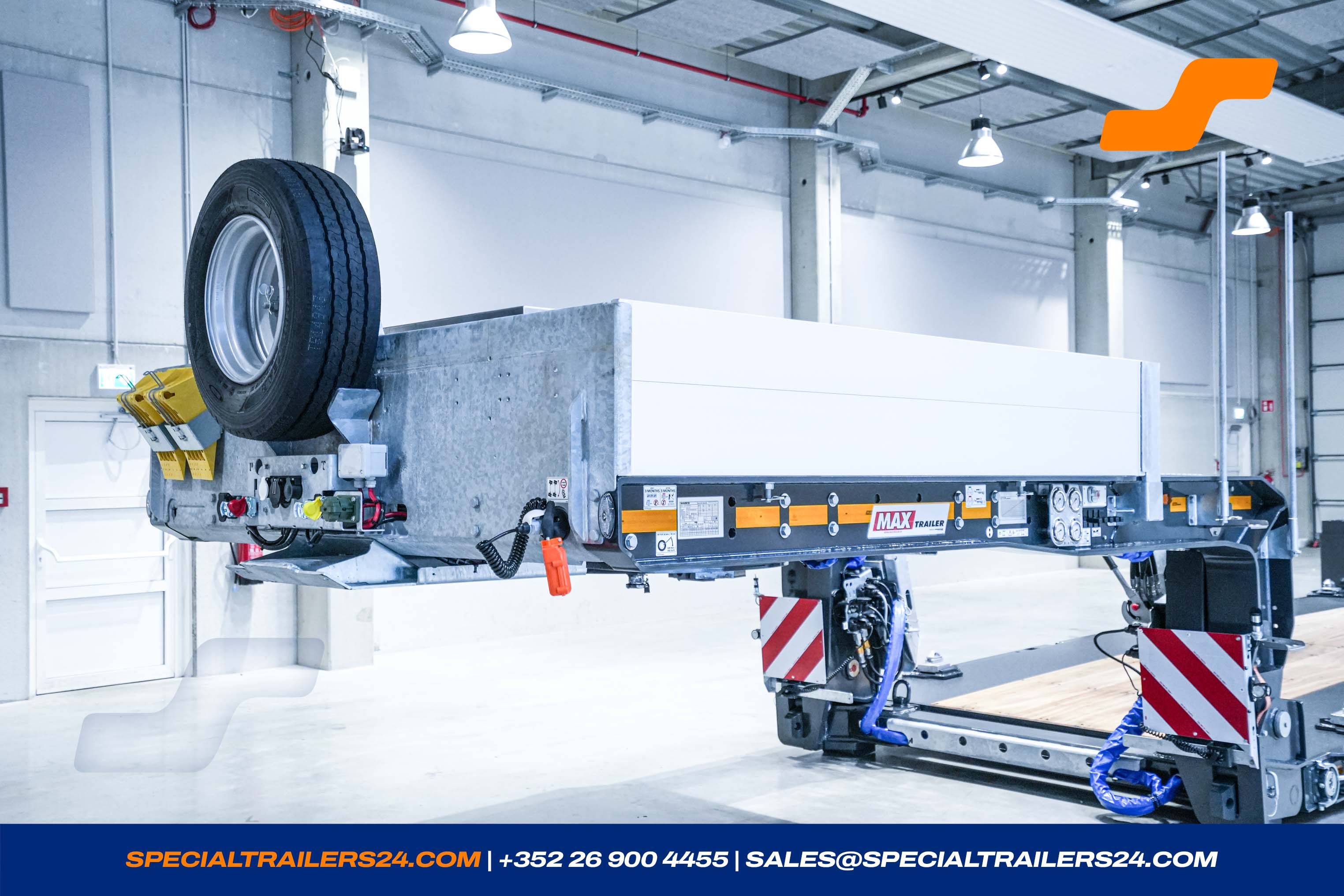 Lowbed trailer MAX Trailer MAX510 Vehicle for sale (image count prefix 14/37)