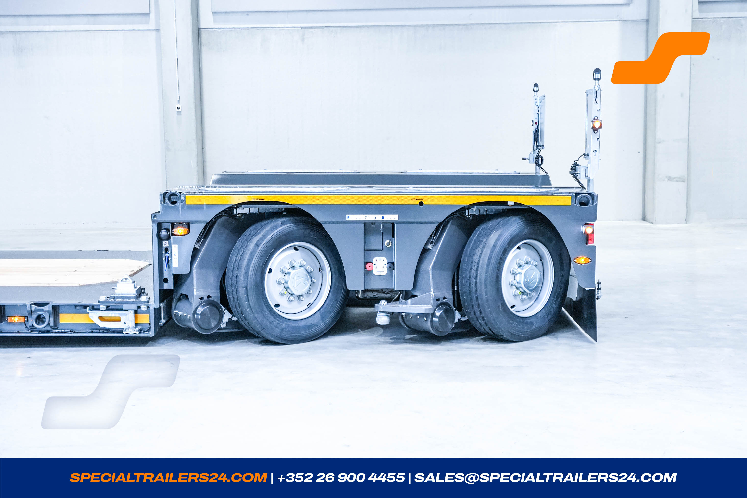 Lowbed trailer MAX Trailer MAX510 Vehicle for sale (image count prefix 36/37)