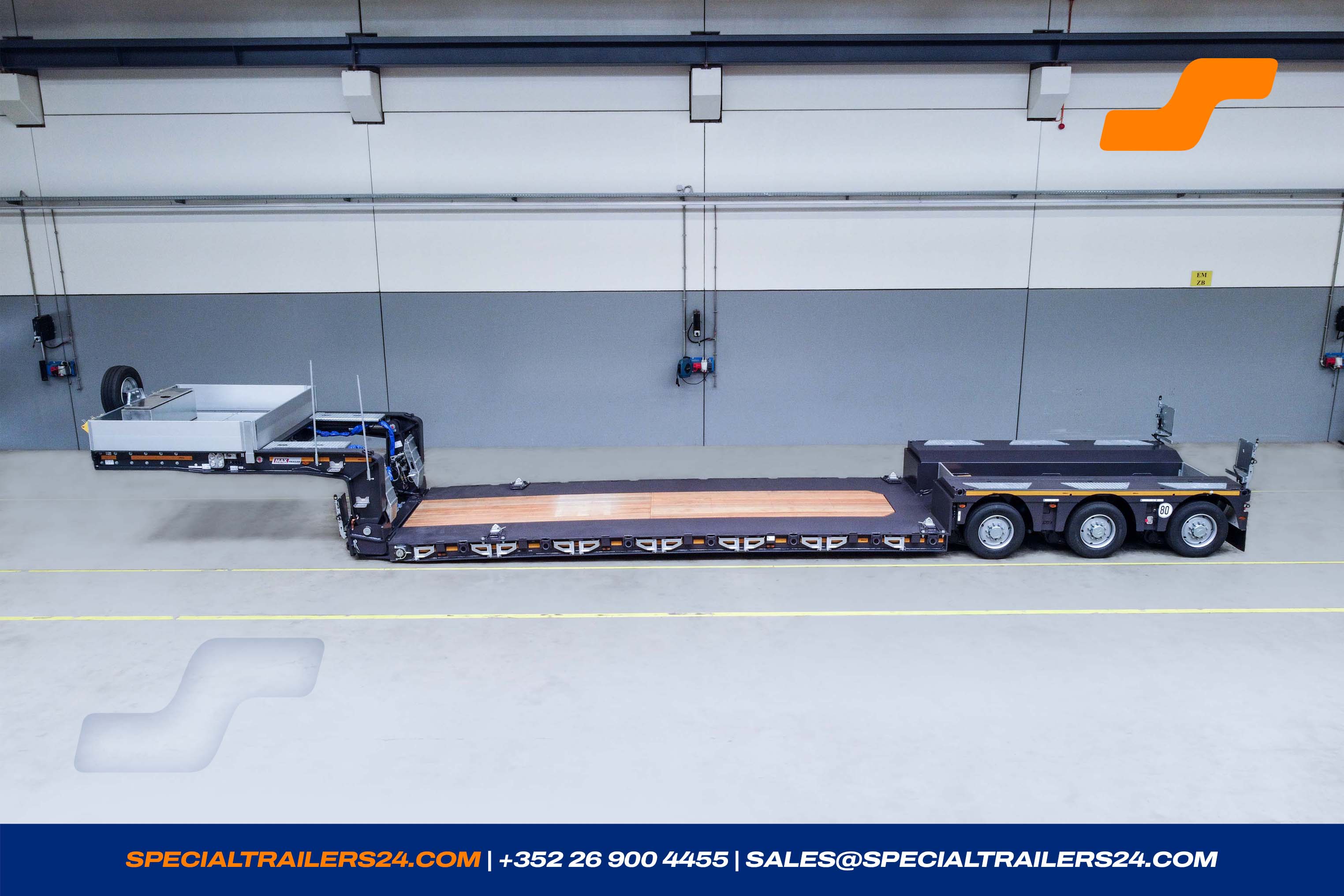 Lowbed trailer MAX Trailer MAX510 Vehicle for sale (image count prefix 2/40)