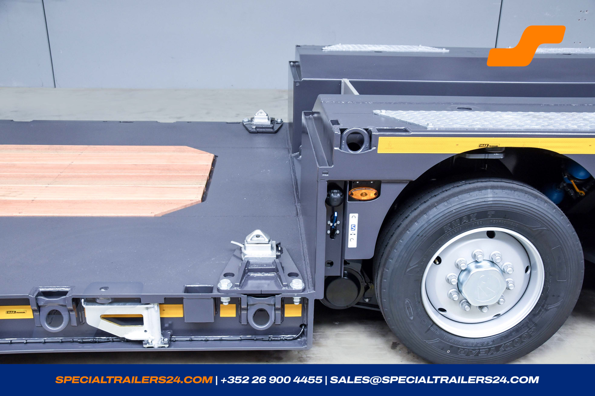 Lowbed trailer MAX Trailer MAX510 Vehicle for sale (image count prefix 36/40)