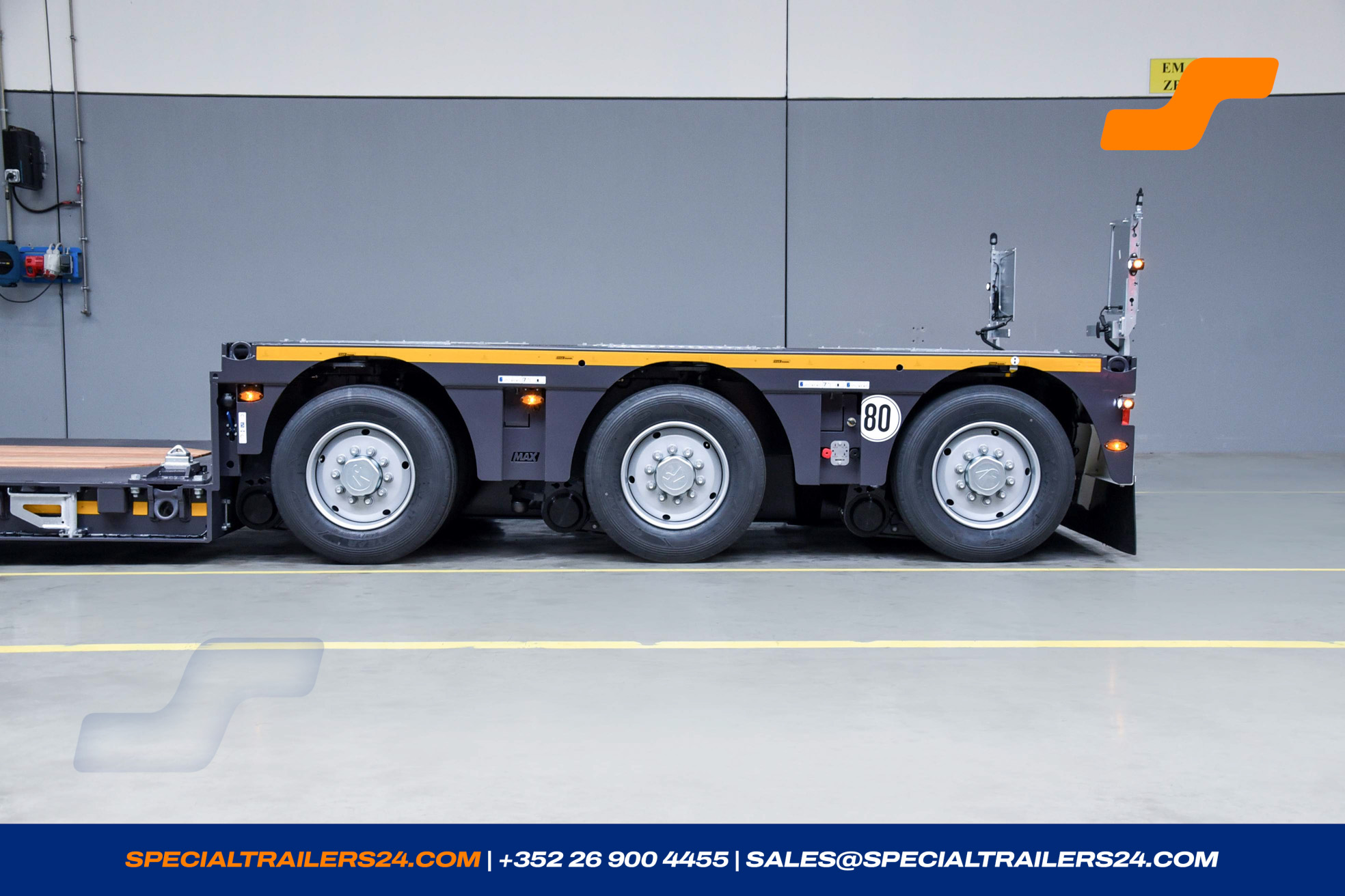 Lowbed trailer MAX Trailer MAX510 Vehicle for sale (image count prefix 38/40)