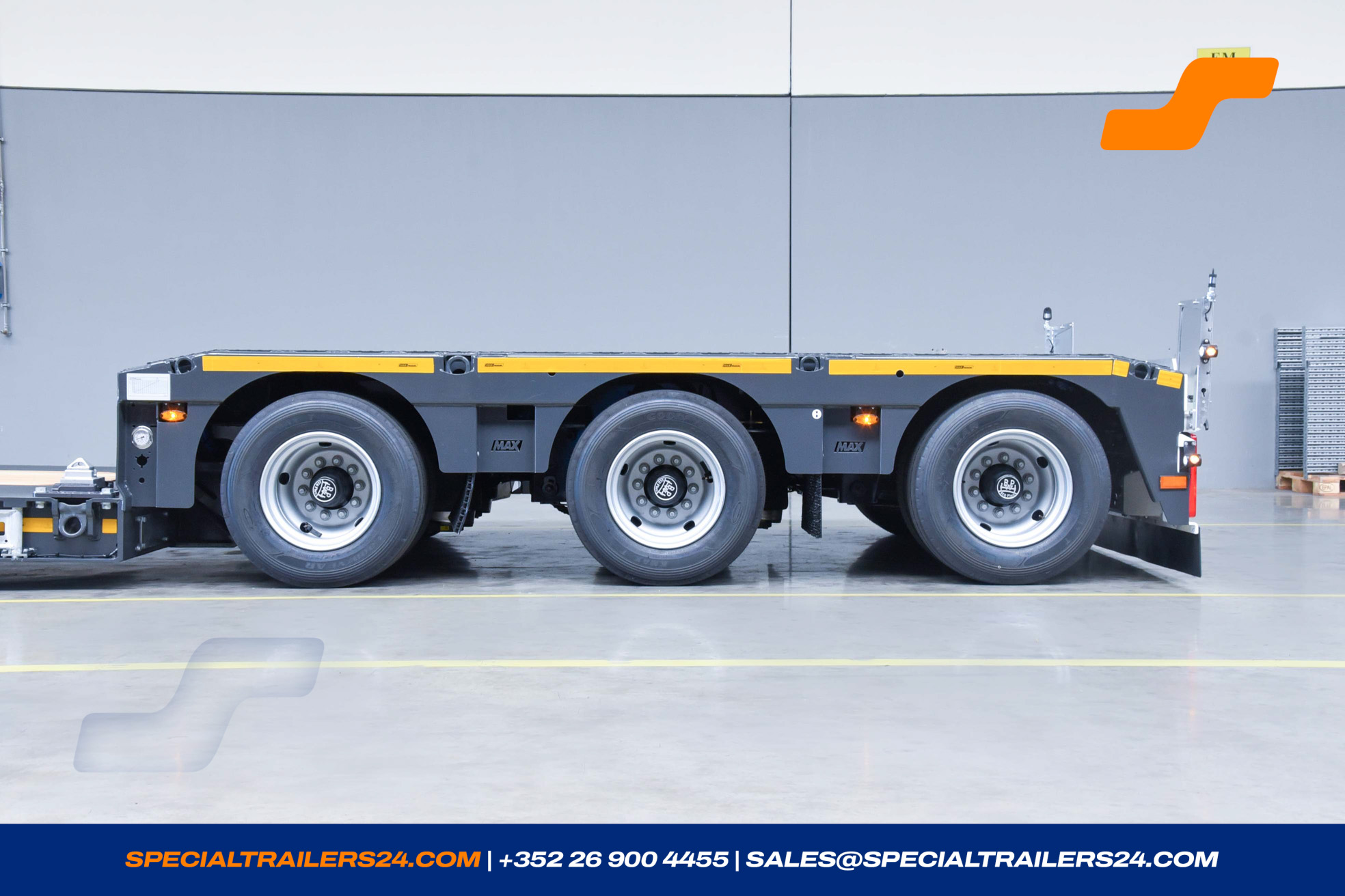 Lowbed trailer MAX Trailer MAX510 Vehicle for sale (image count prefix 28/35)