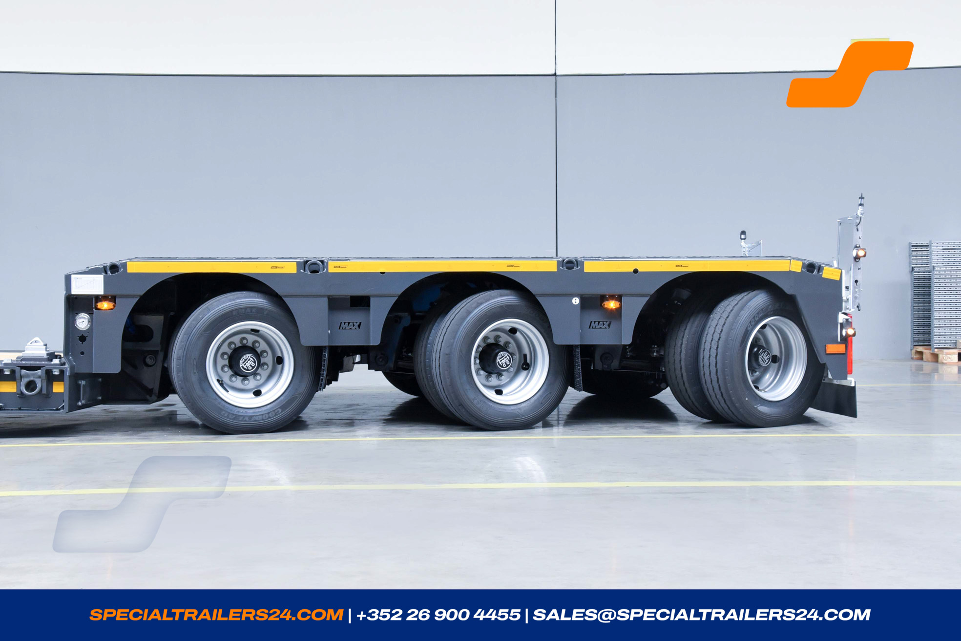 Lowbed trailer MAX Trailer MAX510 Vehicle for sale (image count prefix 29/35)