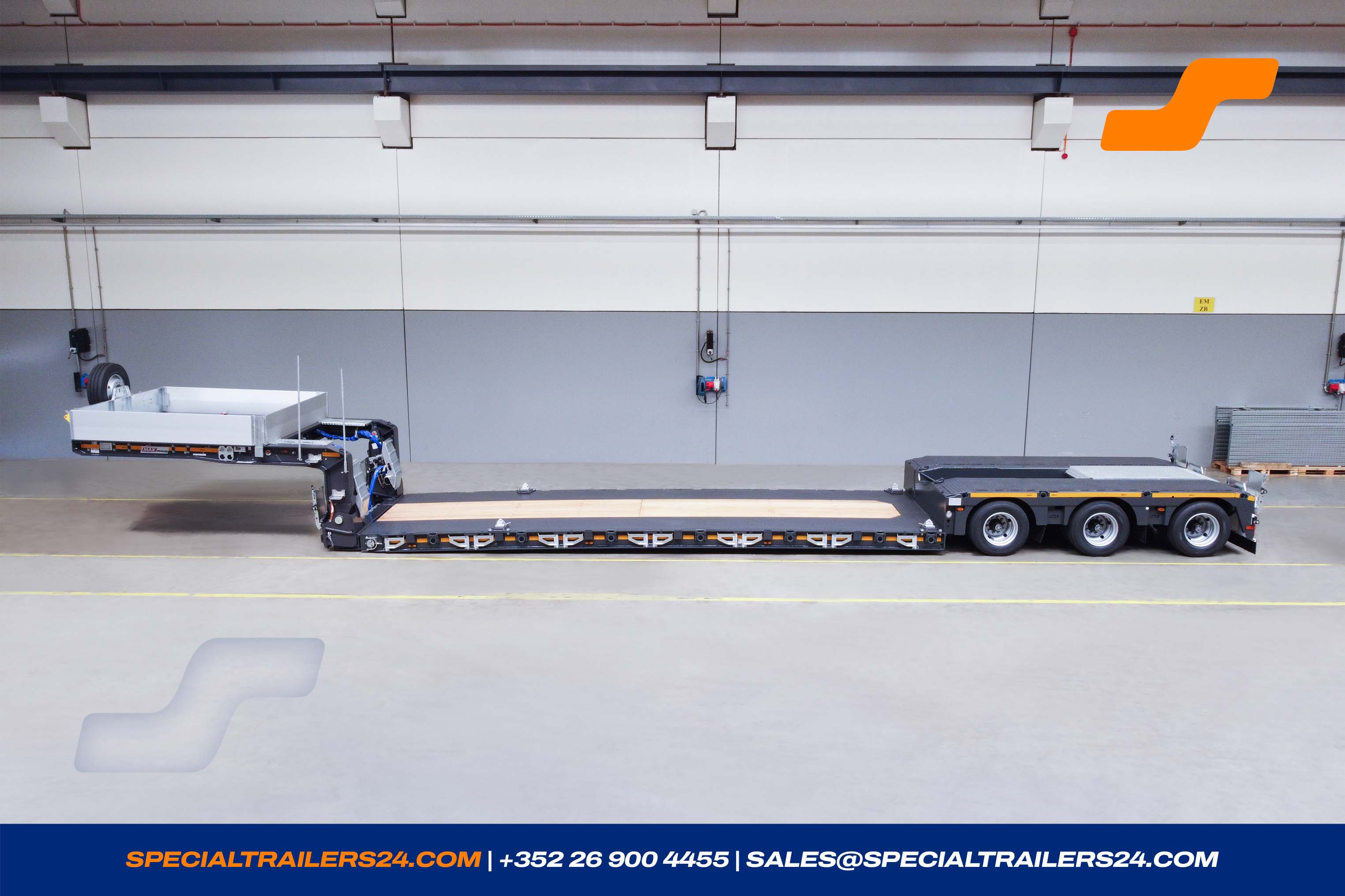 Lowbed trailer MAX Trailer MAX510 Vehicle for sale (image count prefix 2/35)