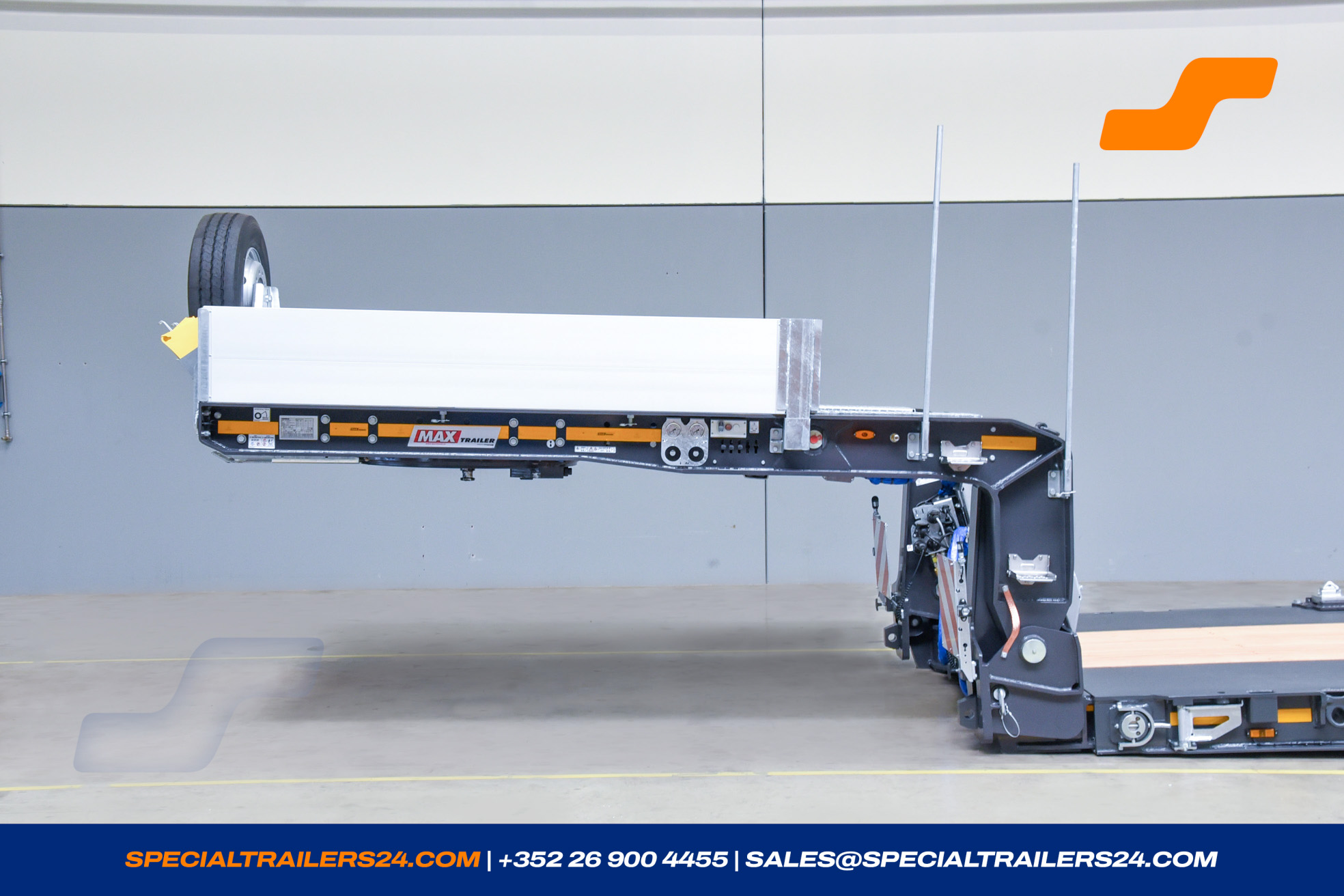 Lowbed trailer MAX Trailer MAX510 Vehicle for sale (image count prefix 15/35)