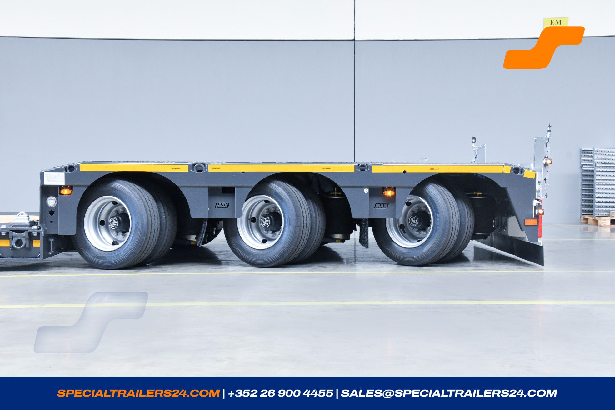 Lowbed trailer MAX Trailer MAX510 Vehicle for sale (image count prefix 30/35)
