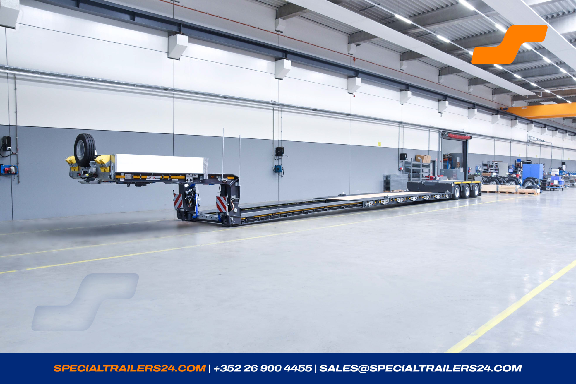 Lowbed trailer MAX Trailer MAX510 Vehicle for sale (image count prefix 7/35)