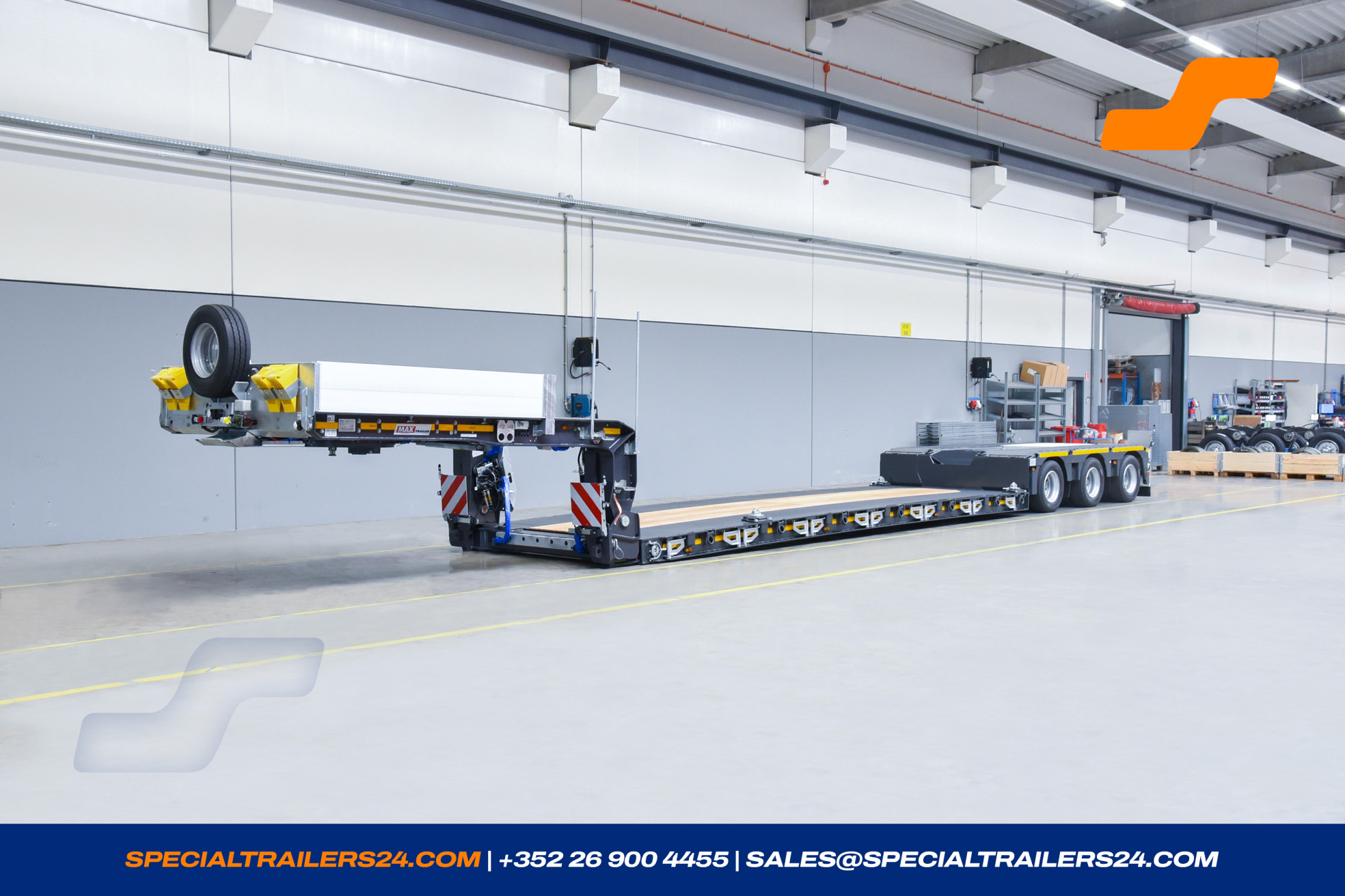 Lowbed trailer MAX Trailer MAX510 Vehicle for sale (image count prefix 3/35)