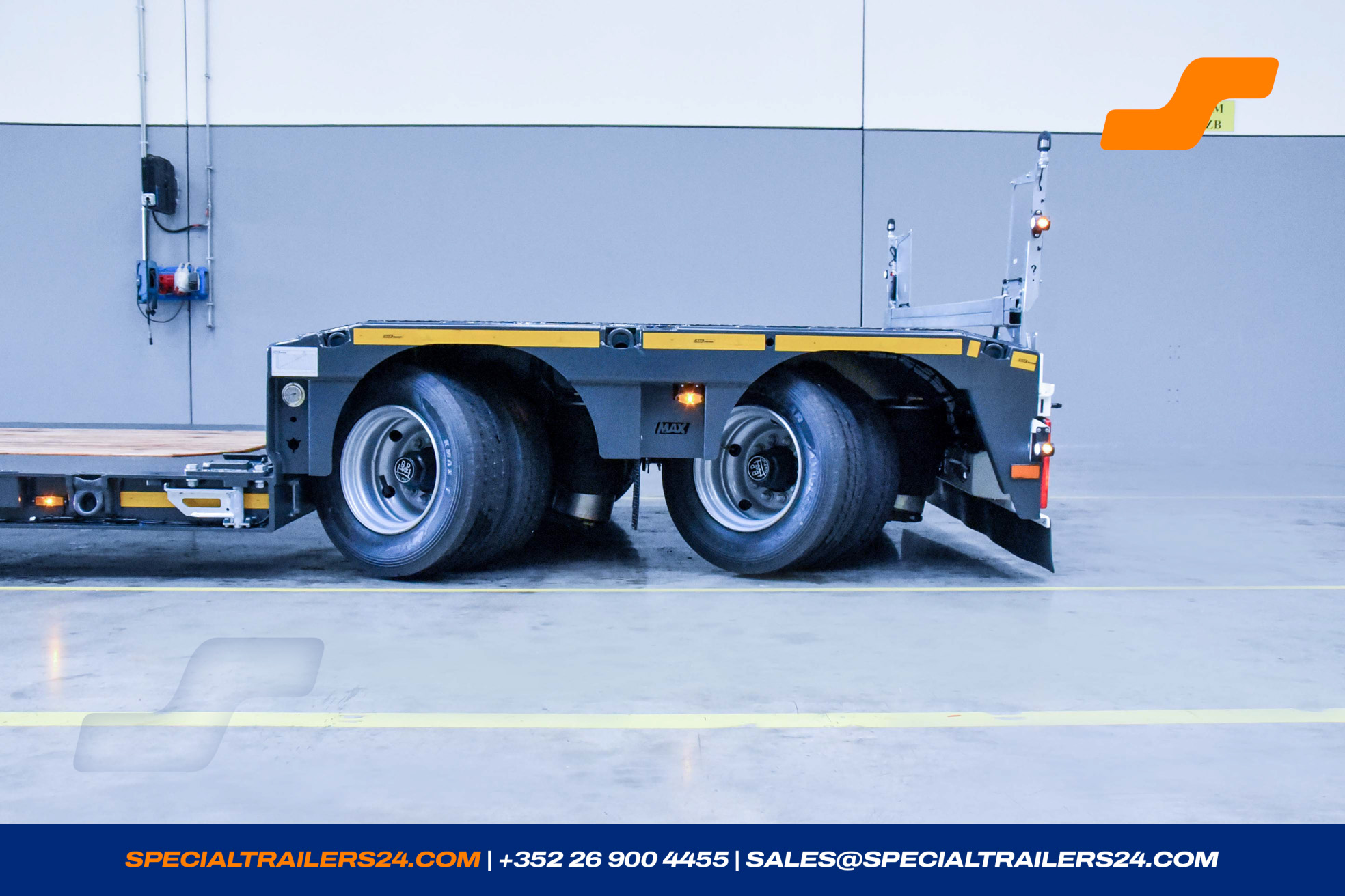 Lowbed trailer MAX Trailer MAX510 Vehicle for sale (image count prefix 28/34)