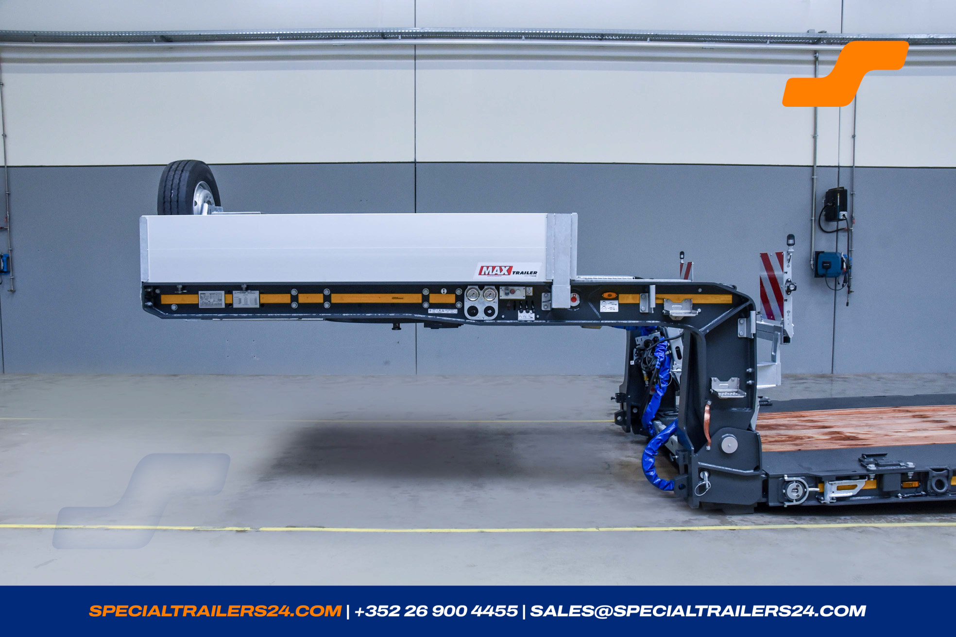 Lowbed trailer MAX Trailer MAX510 Vehicle for sale (image count prefix 13/34)