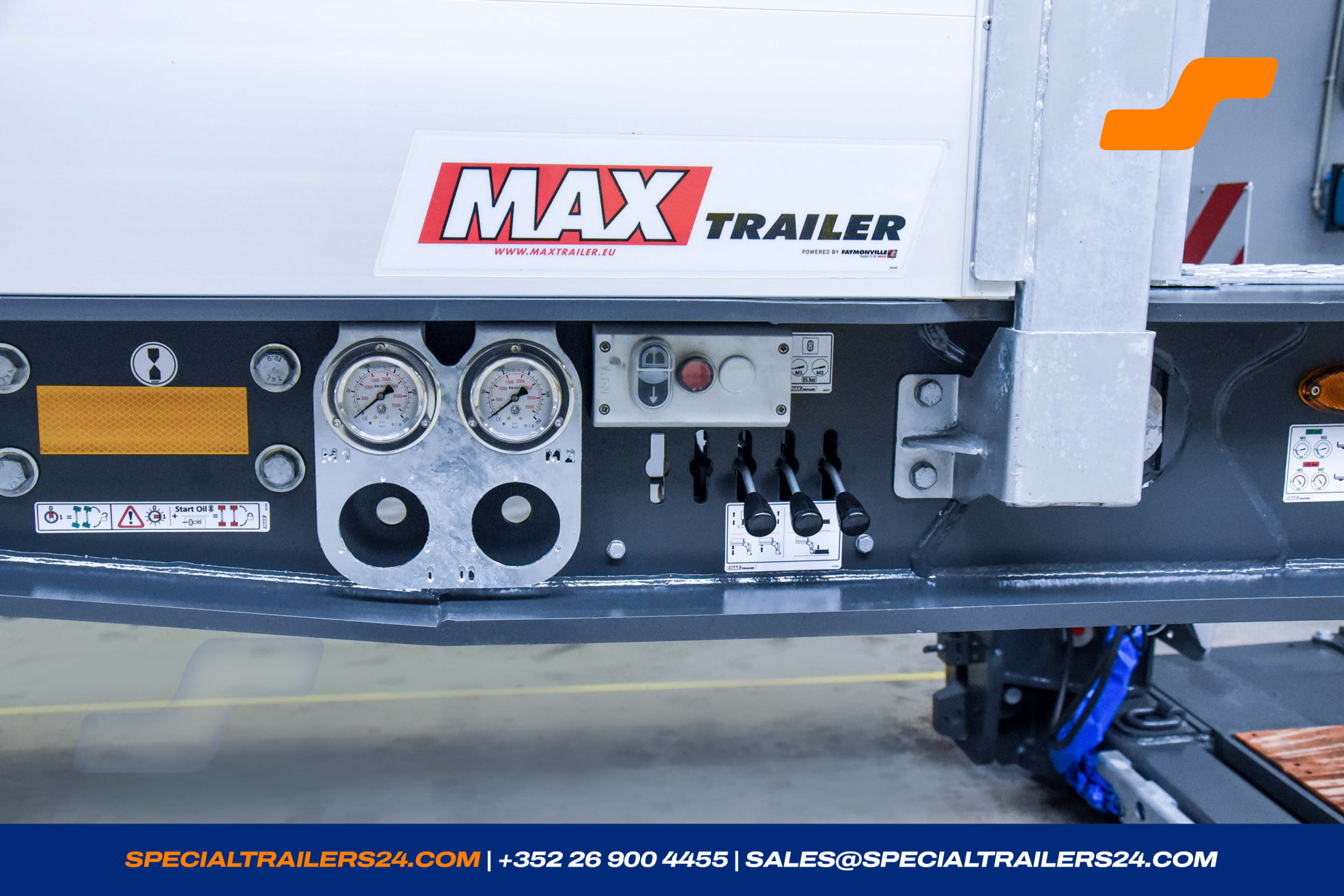 Lowbed trailer MAX Trailer MAX510 Vehicle for sale (image count prefix 14/34)