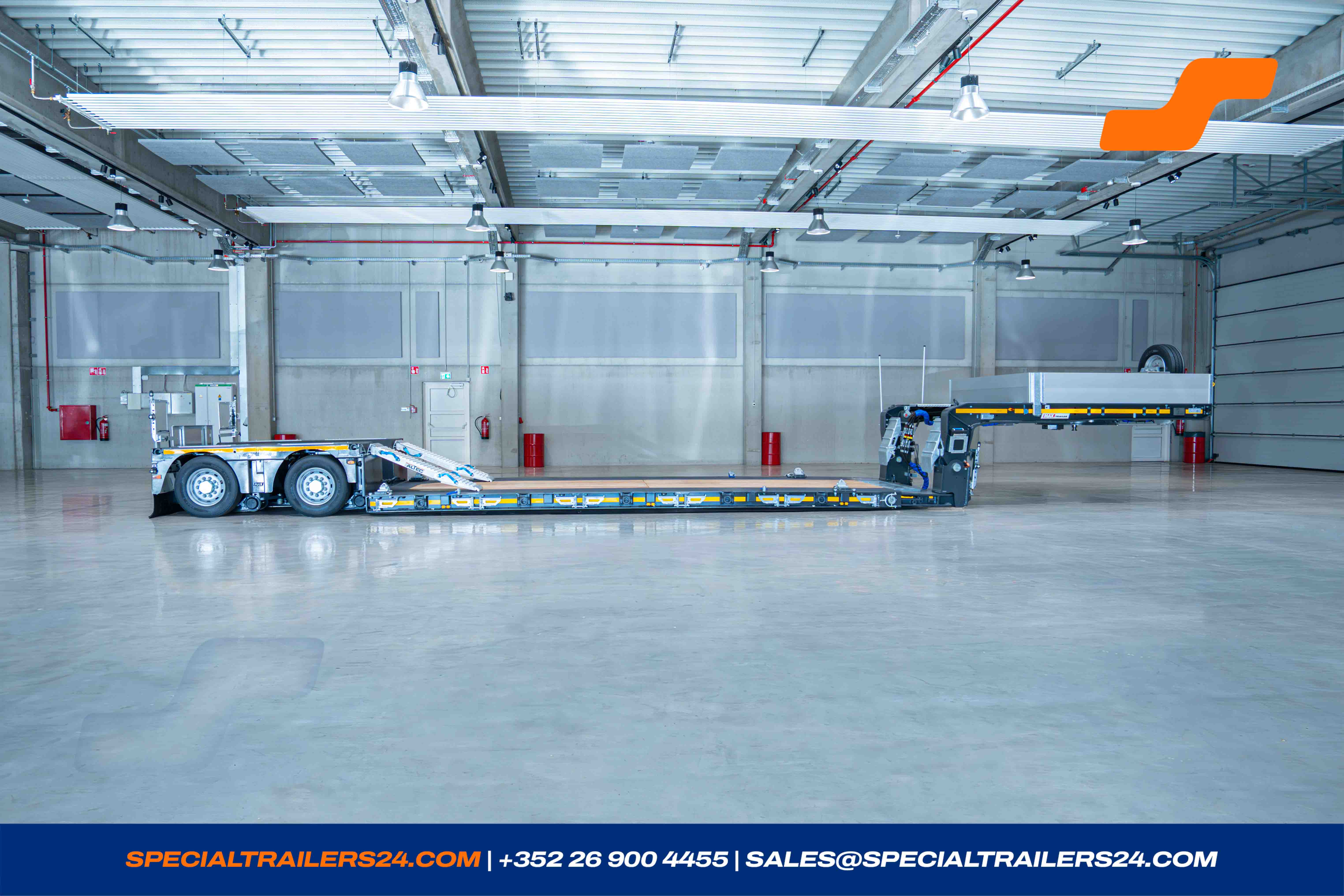 Lowbed trailer MAX Trailer MAX510 Vehicle for sale (image count prefix 2/32)