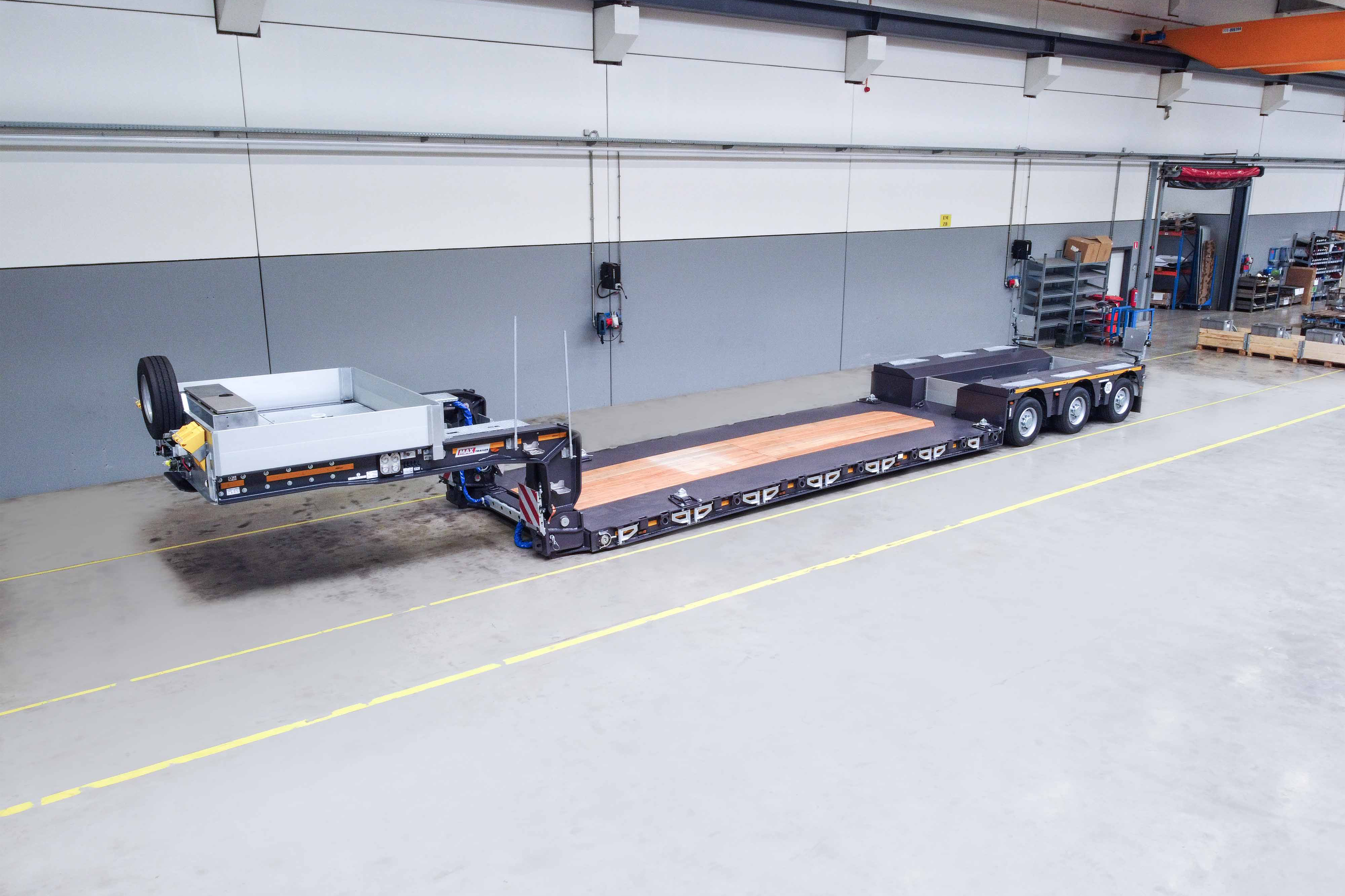 Lowbed trailer MAX Trailer MAX510 Vehicle for sale