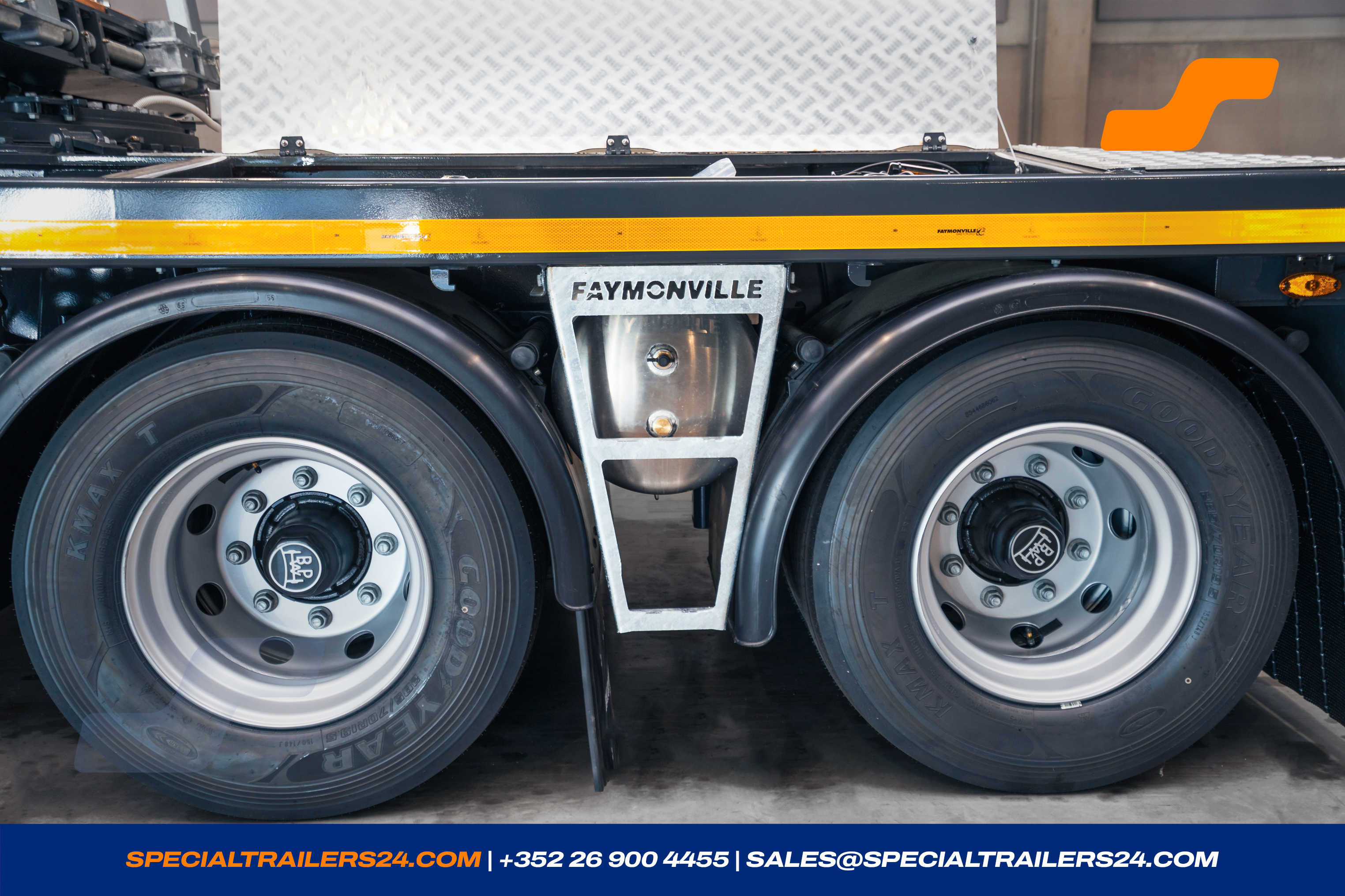 Self-steering trailer Faymonville FlexMAX Vehicle for sale