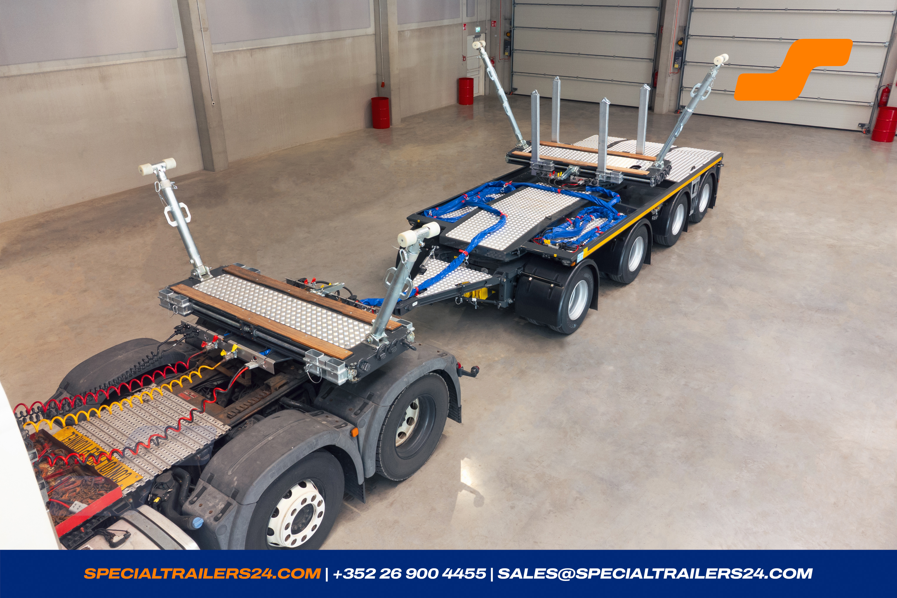 Self-steering trailer Faymonville FlexMAX Vehicle for sale