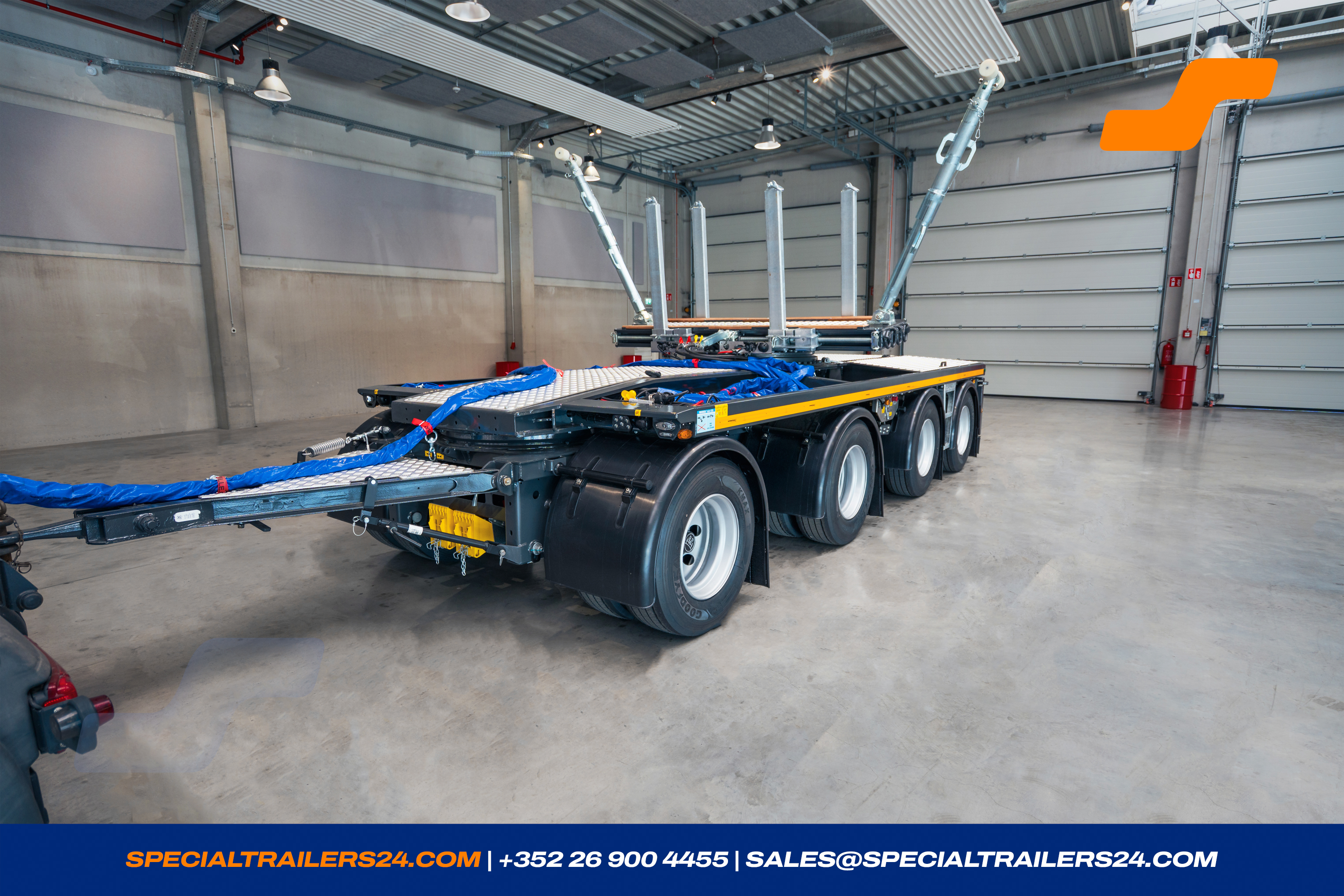 Self-steering trailer Faymonville FlexMAX Vehicle for sale