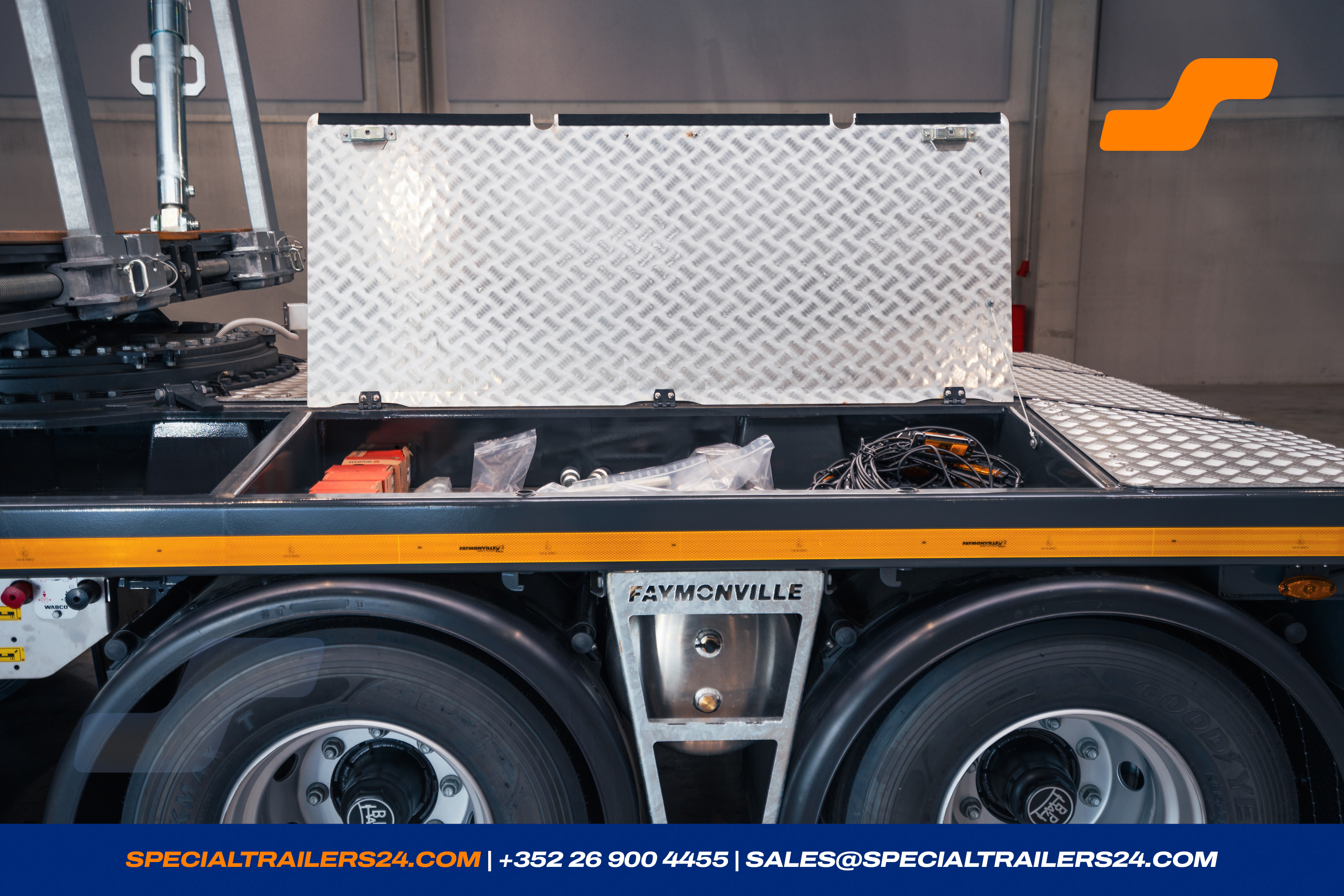 Self-steering trailer Faymonville FlexMAX Vehicle for sale