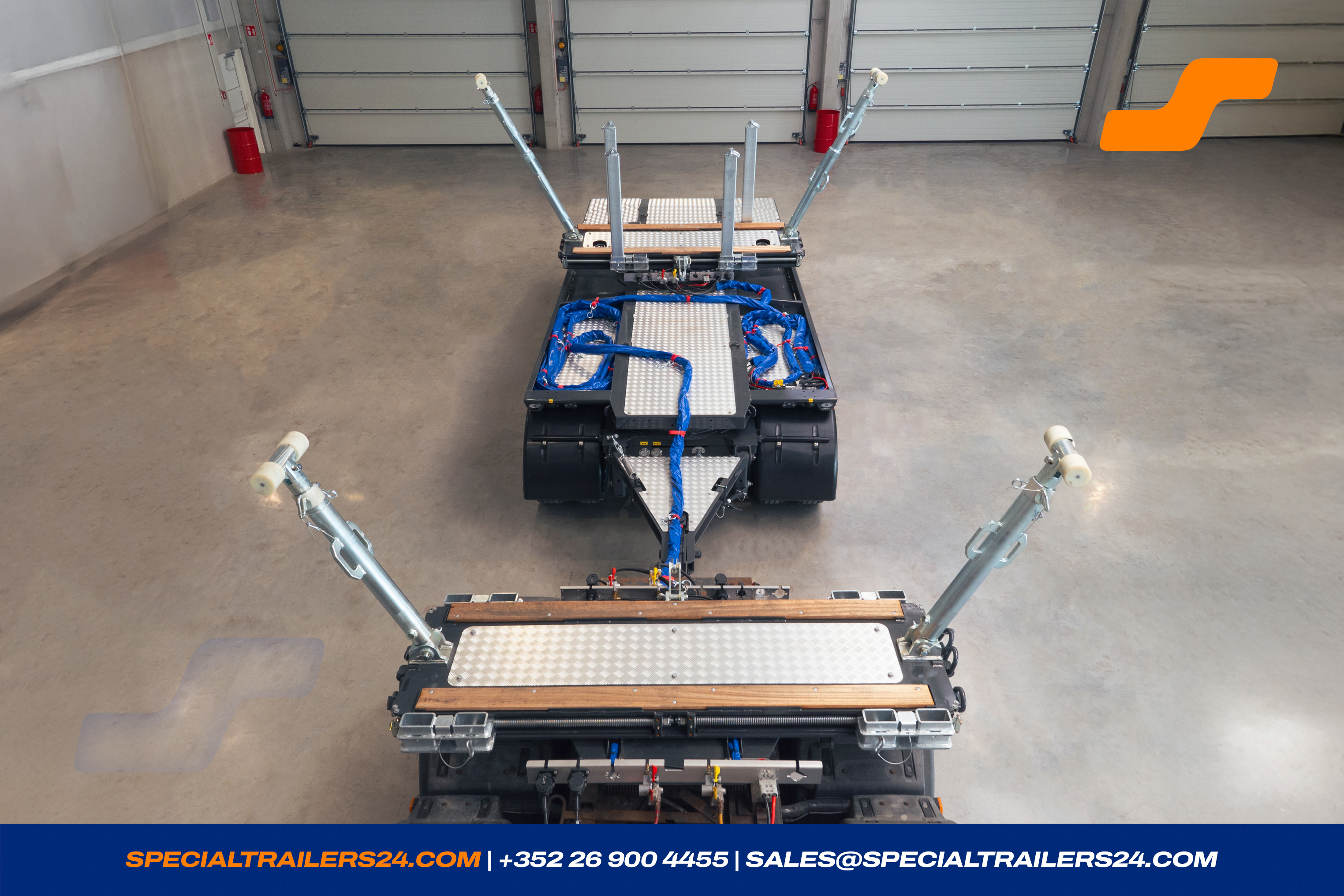 Self-steering trailer Faymonville FlexMAX Vehicle for sale