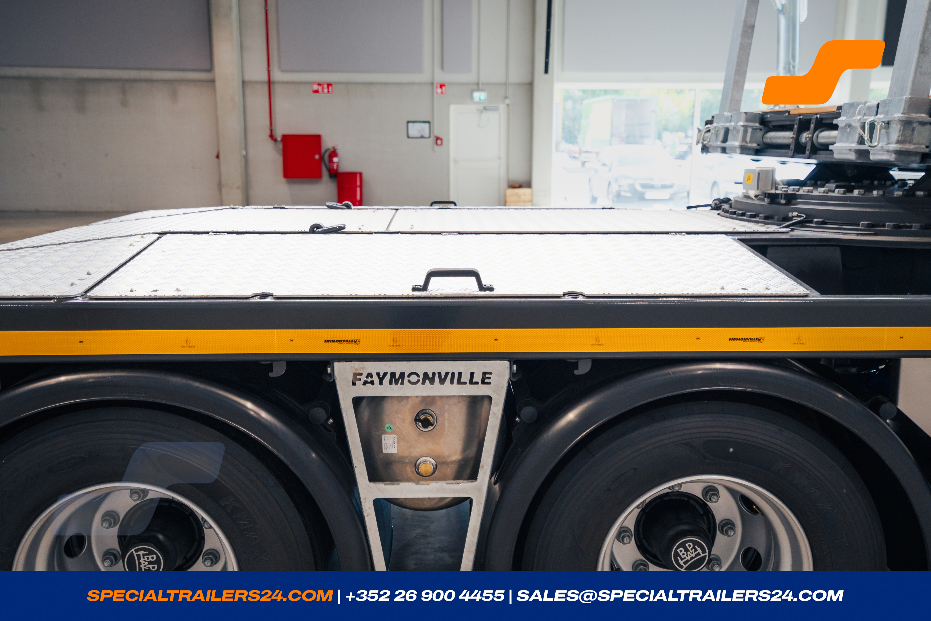 Self-steering trailer Faymonville FlexMAX Vehicle for sale