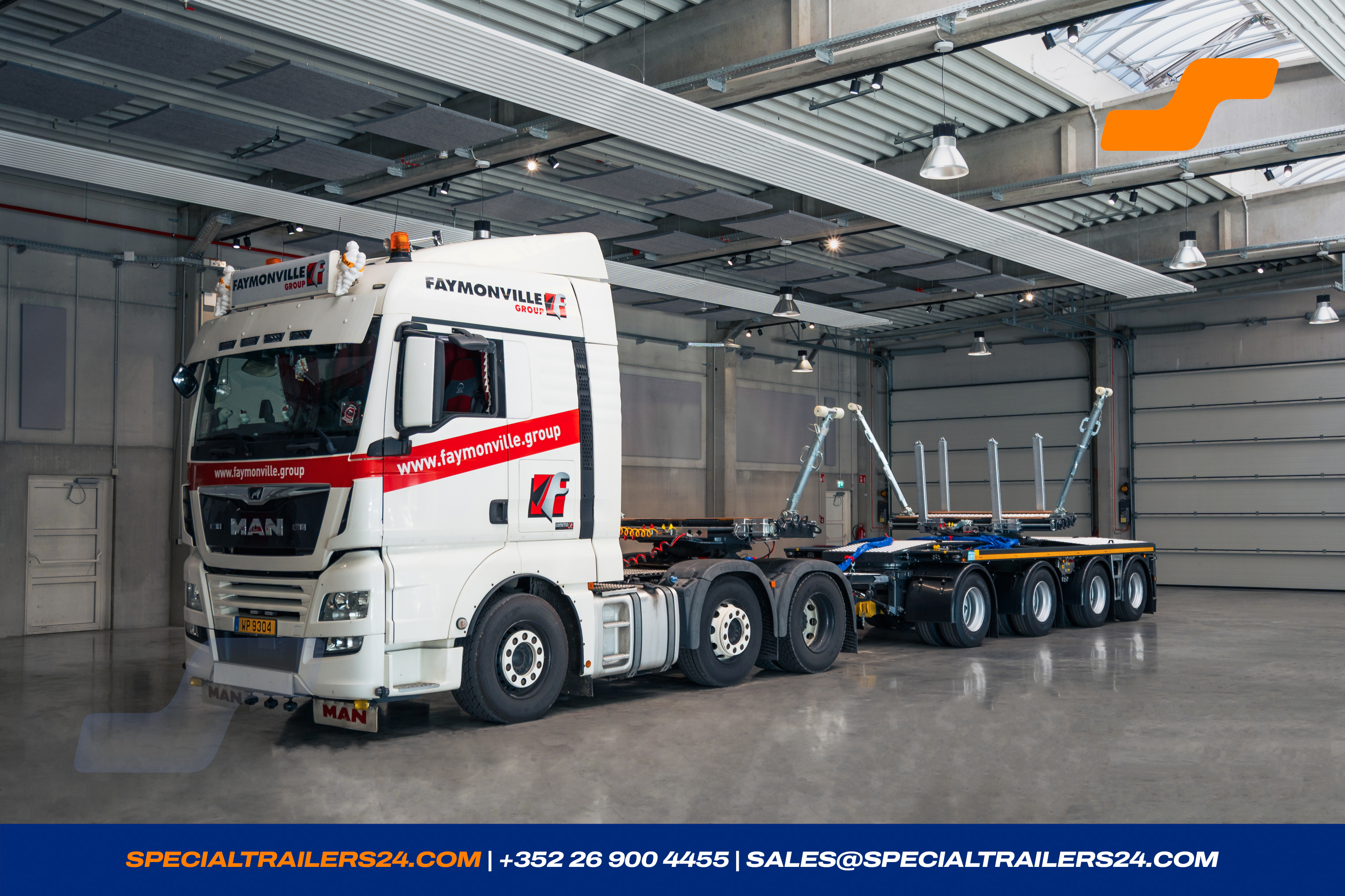 Self-steering trailer Faymonville FlexMAX Vehicle for sale (image count prefix 5/70)