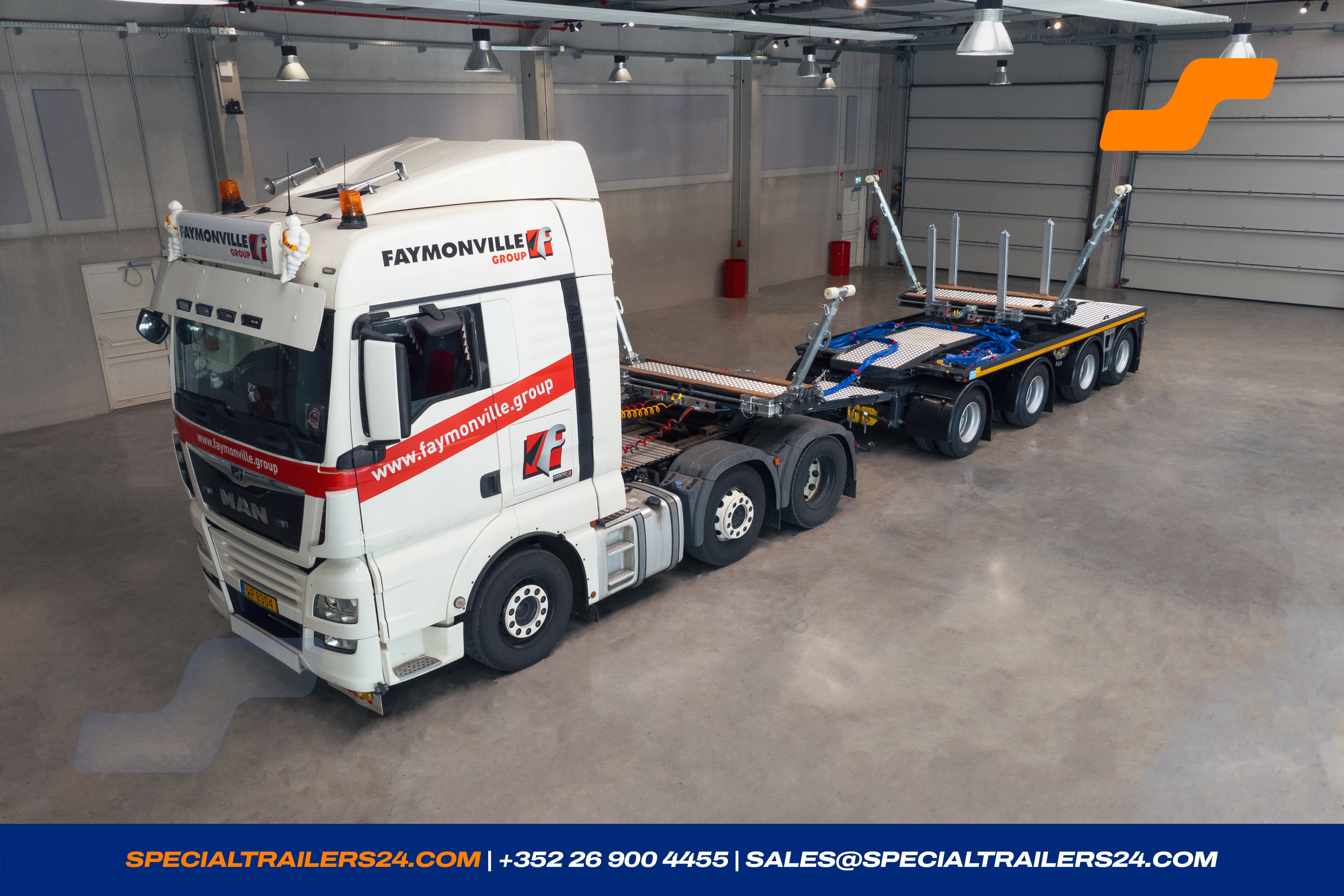 Self-steering trailer Faymonville FlexMAX Vehicle for sale (image count prefix 3/70)