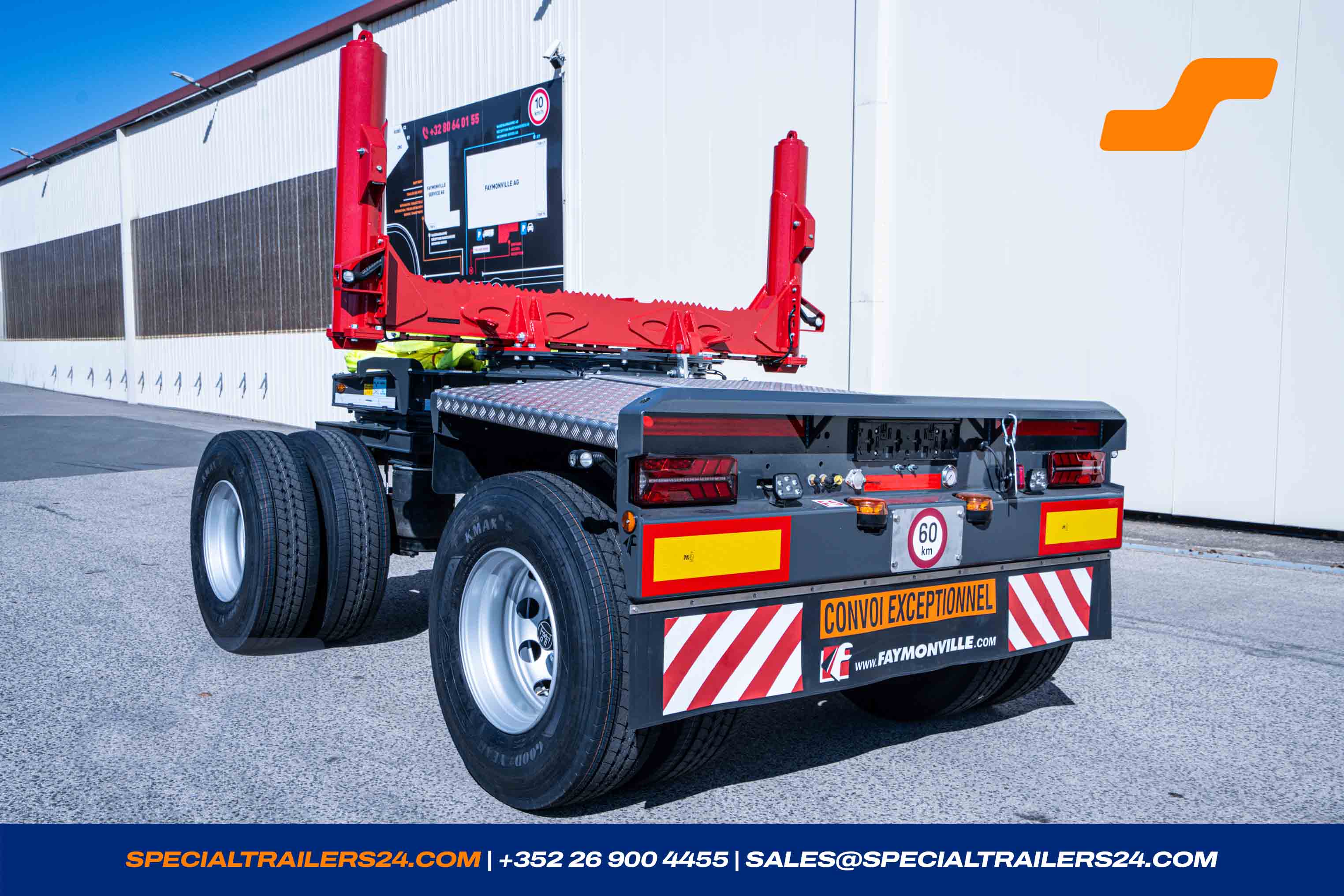 Self-steering trailer Faymonville FlexMAX (Holz) Vehicle for sale