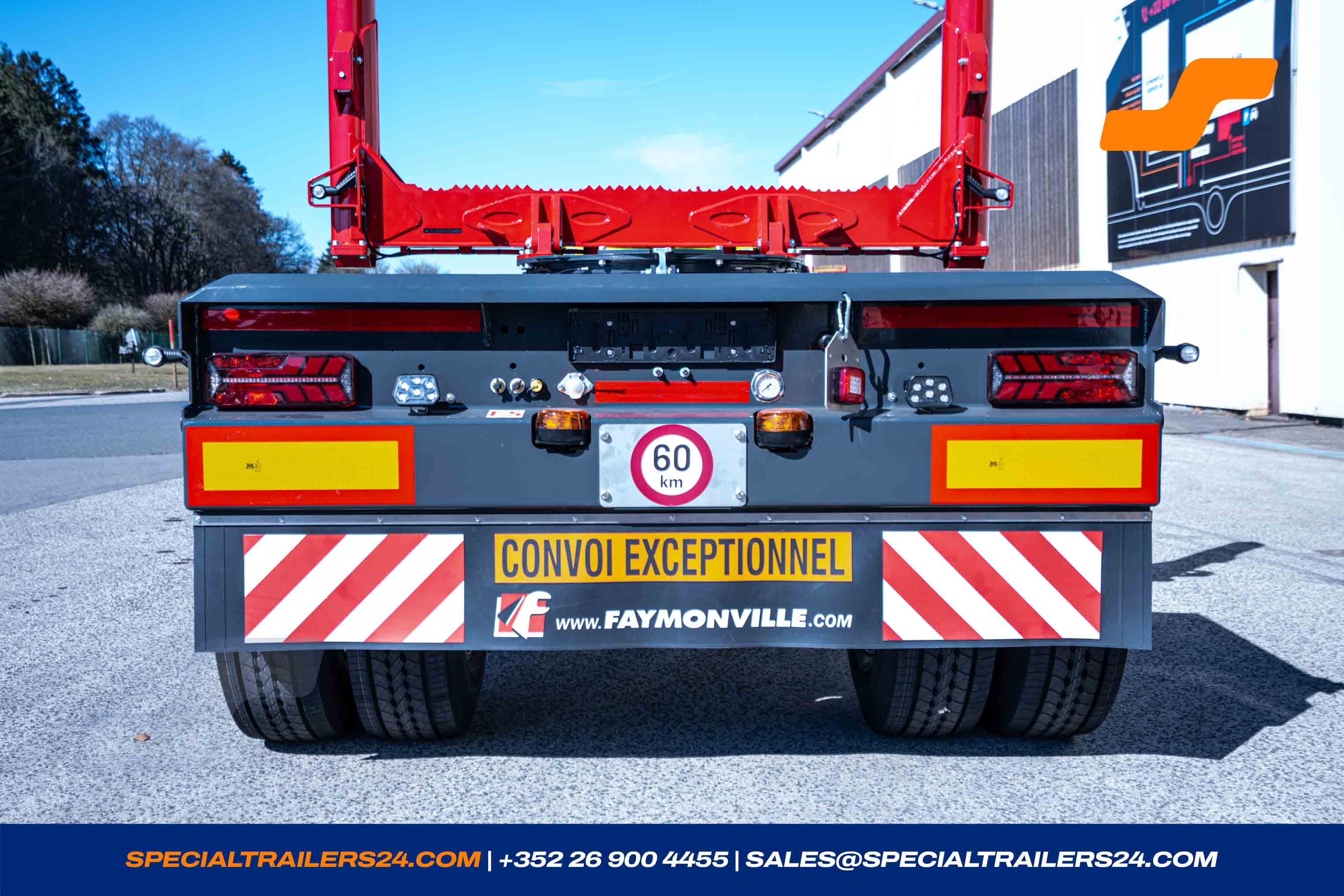 Self-steering trailer Faymonville FlexMAX (Holz) Vehicle for sale