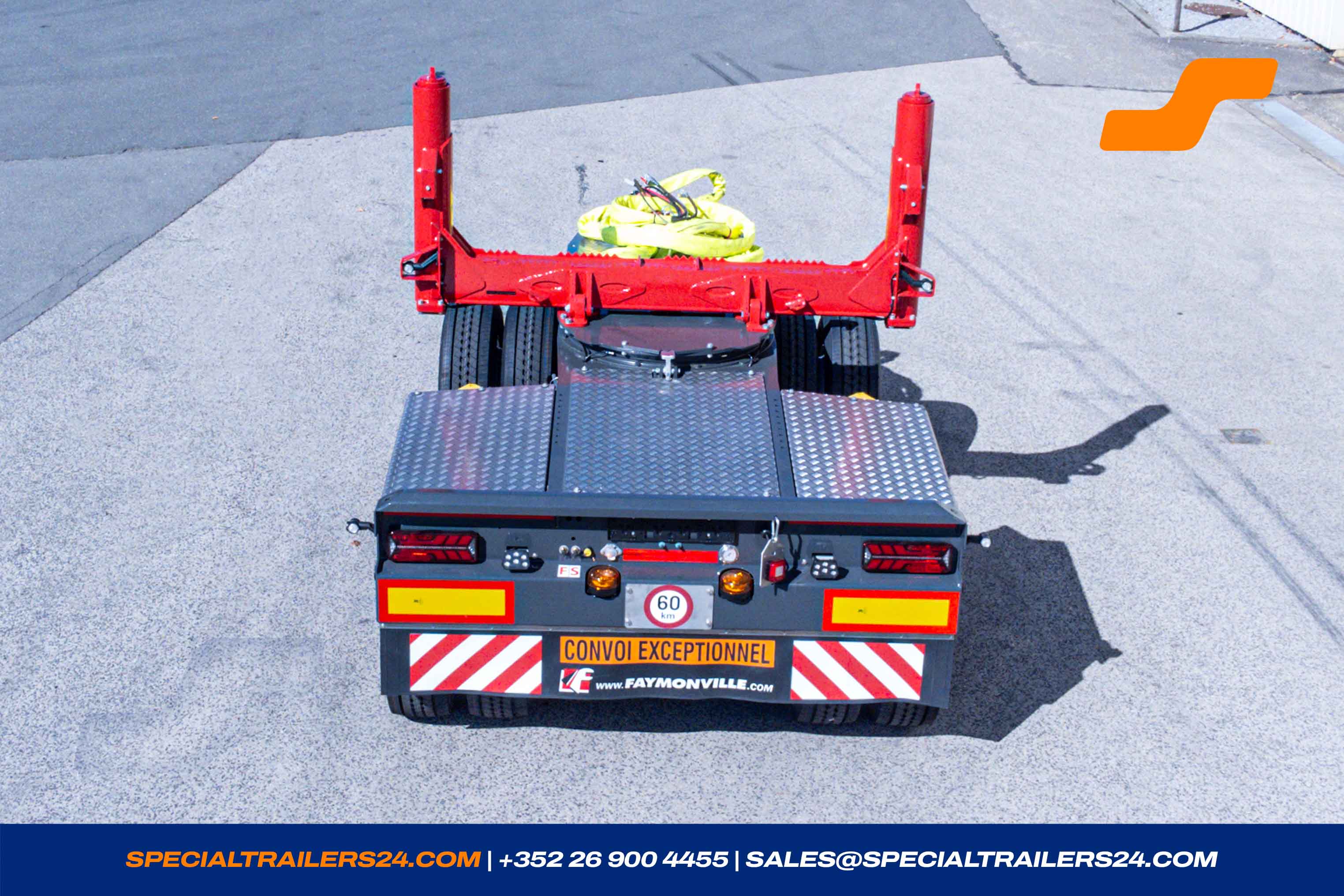 Self-steering trailer Faymonville FlexMAX (Holz) Vehicle for sale