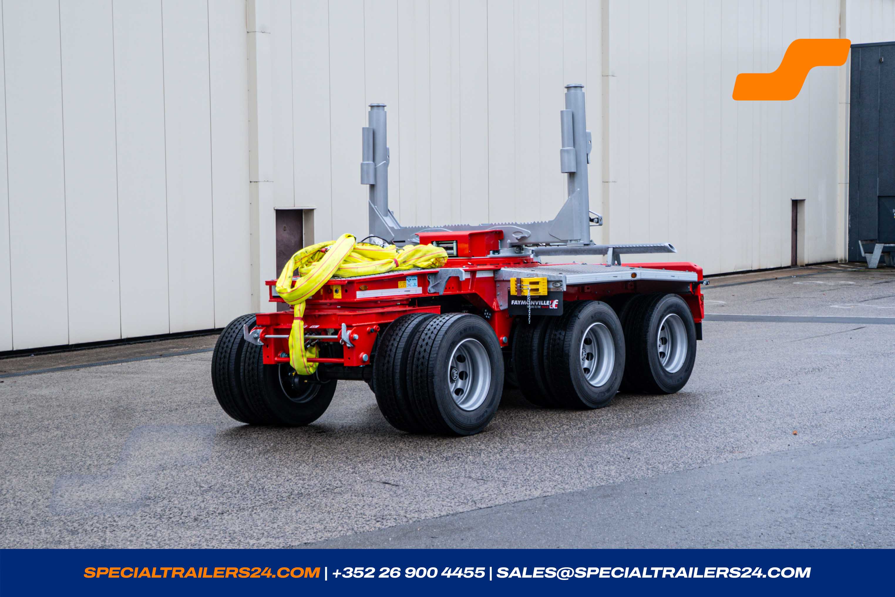 Self-steering trailer Faymonville FlexMAX (Holz) Vehicle for sale