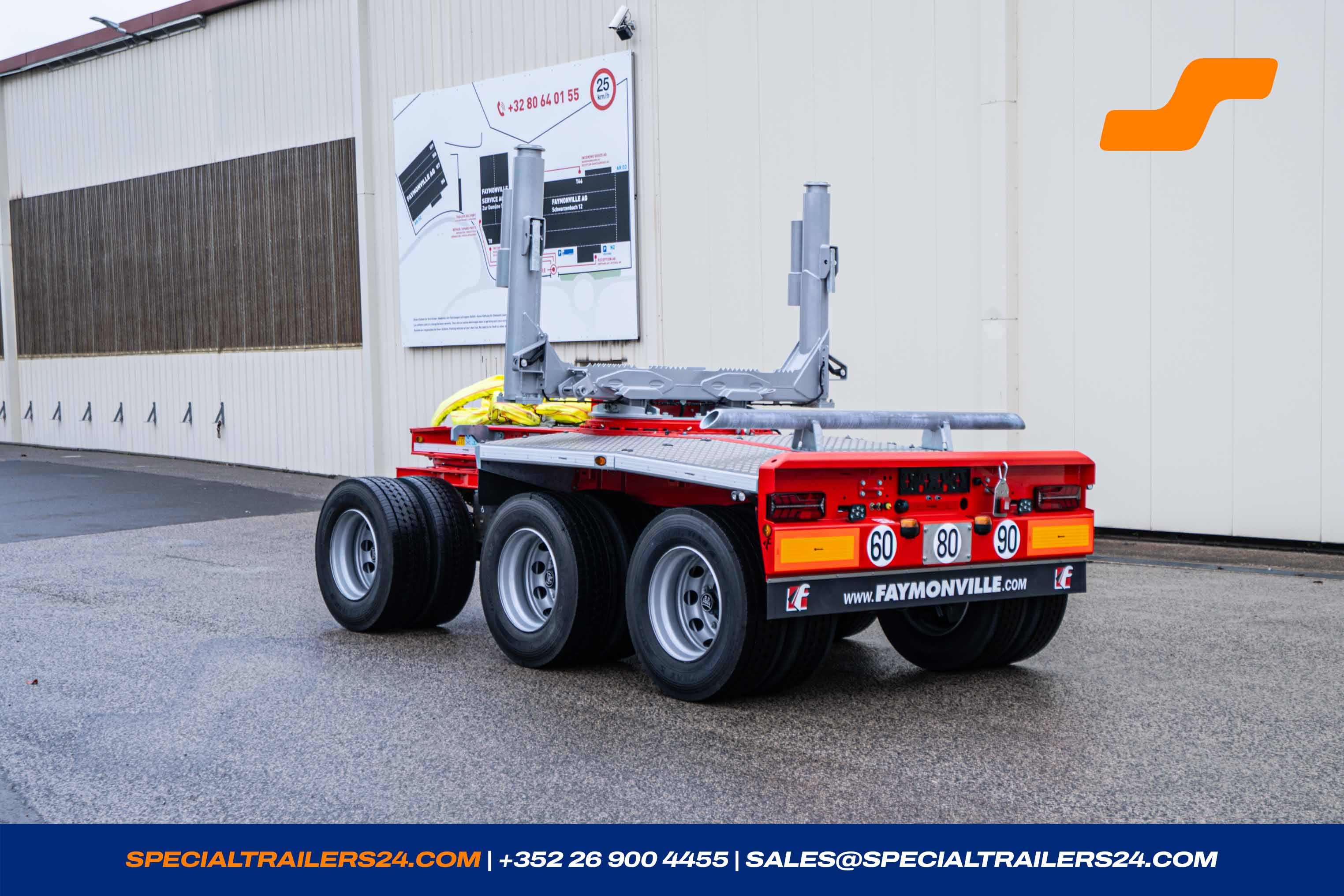 Self-steering trailer Faymonville FlexMAX (Holz) Vehicle for sale