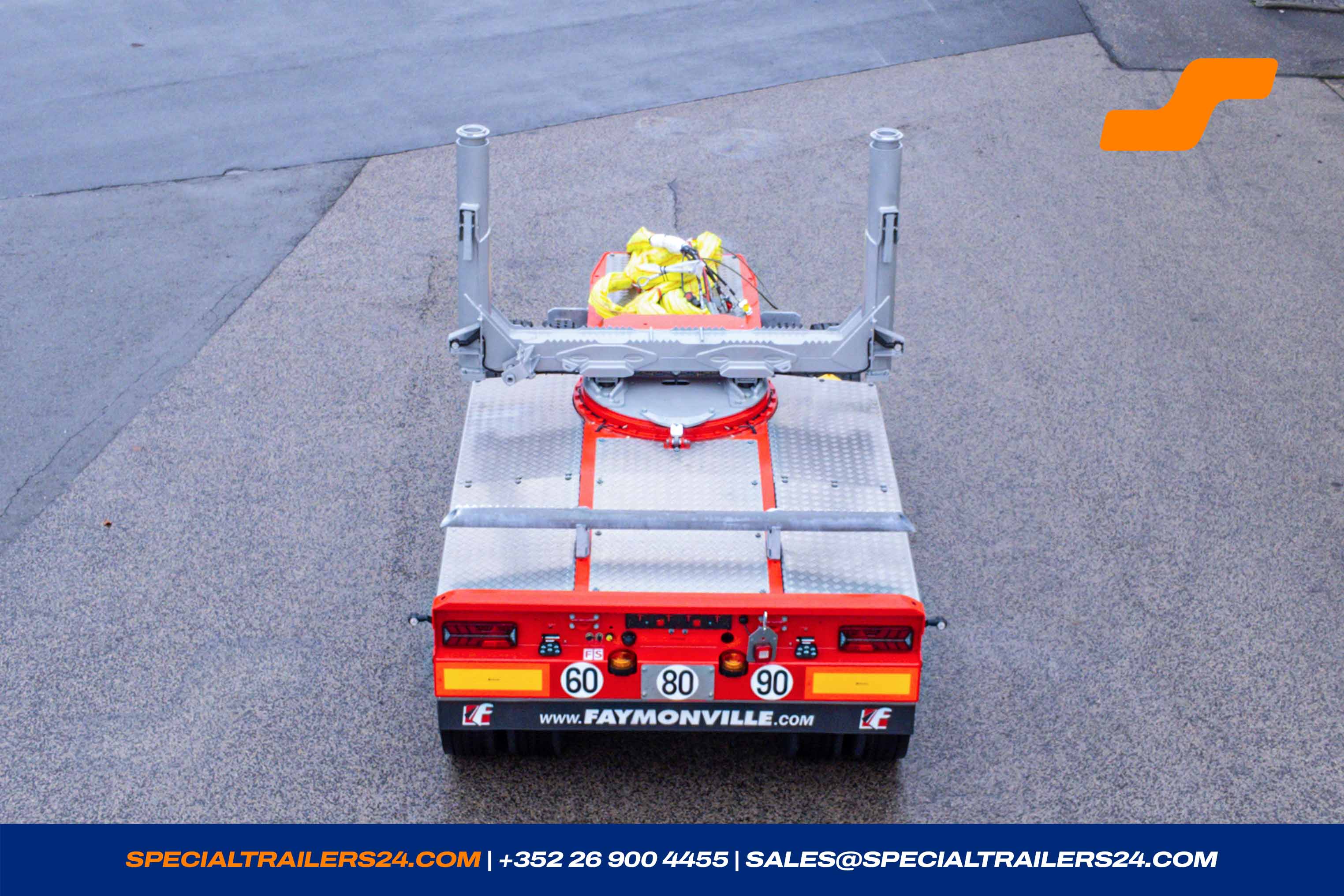 Self-steering trailer Faymonville FlexMAX (Holz) Vehicle for sale