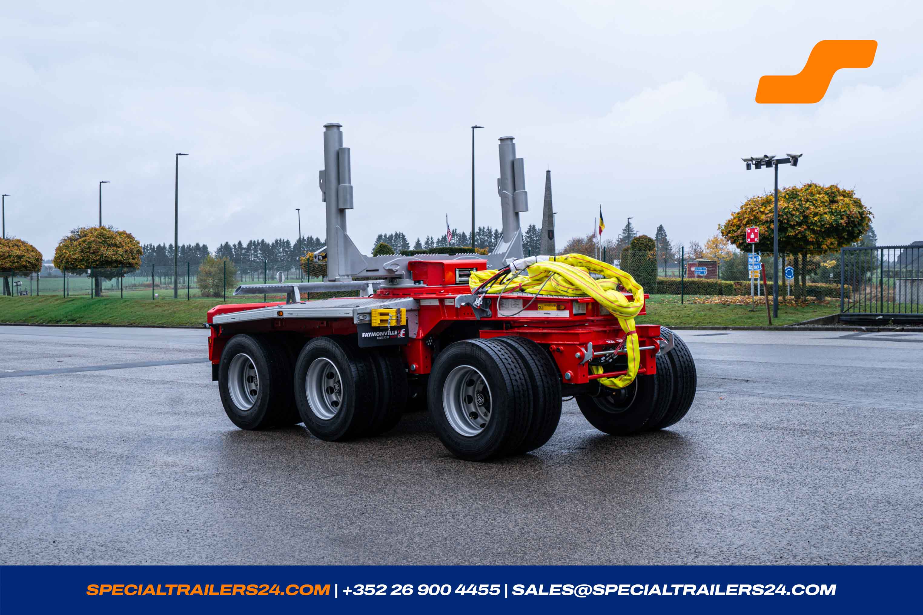 Self-steering trailer Faymonville FlexMAX (Holz) Vehicle for sale