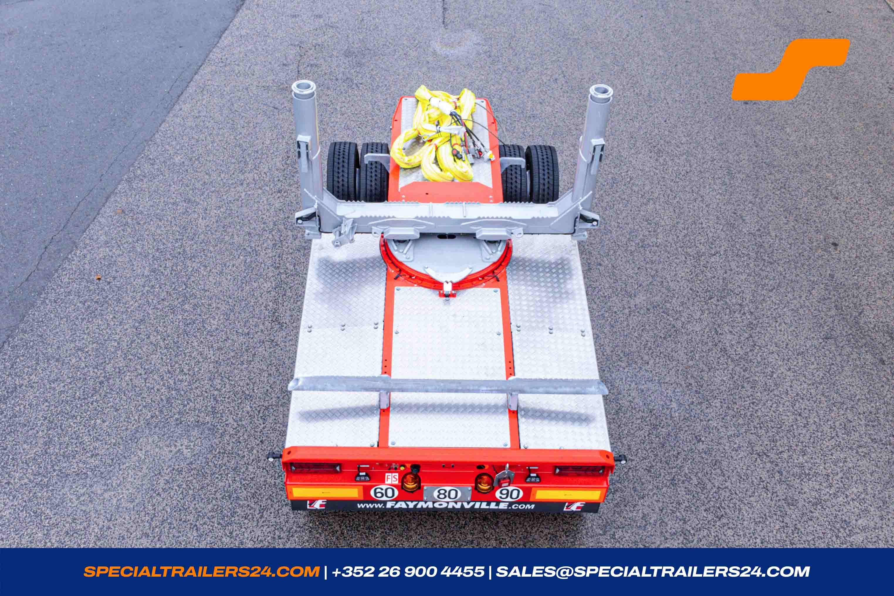 Self-steering trailer Faymonville FlexMAX (Holz) Vehicle for sale