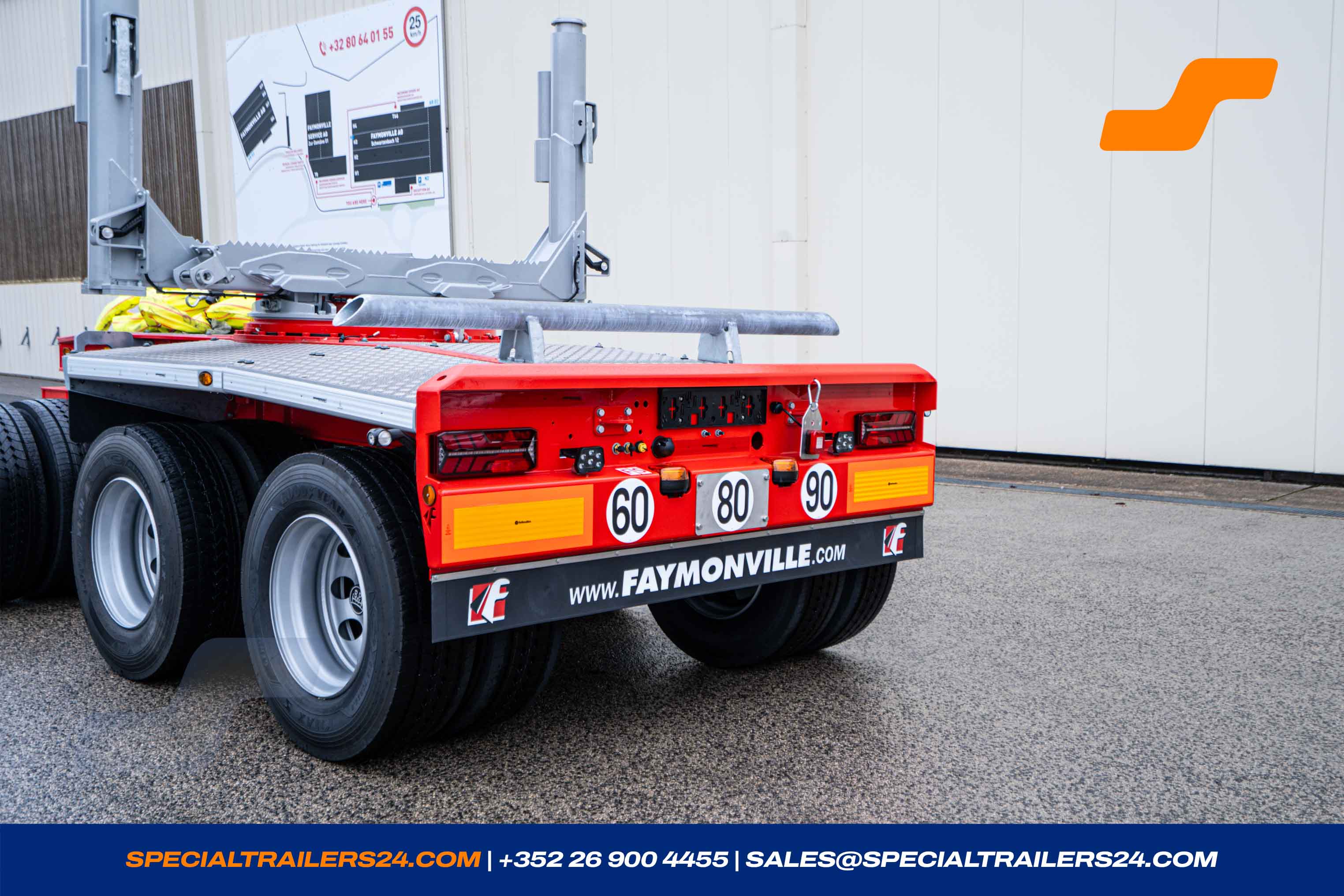 Self-steering trailer Faymonville FlexMAX (Holz) Vehicle for sale