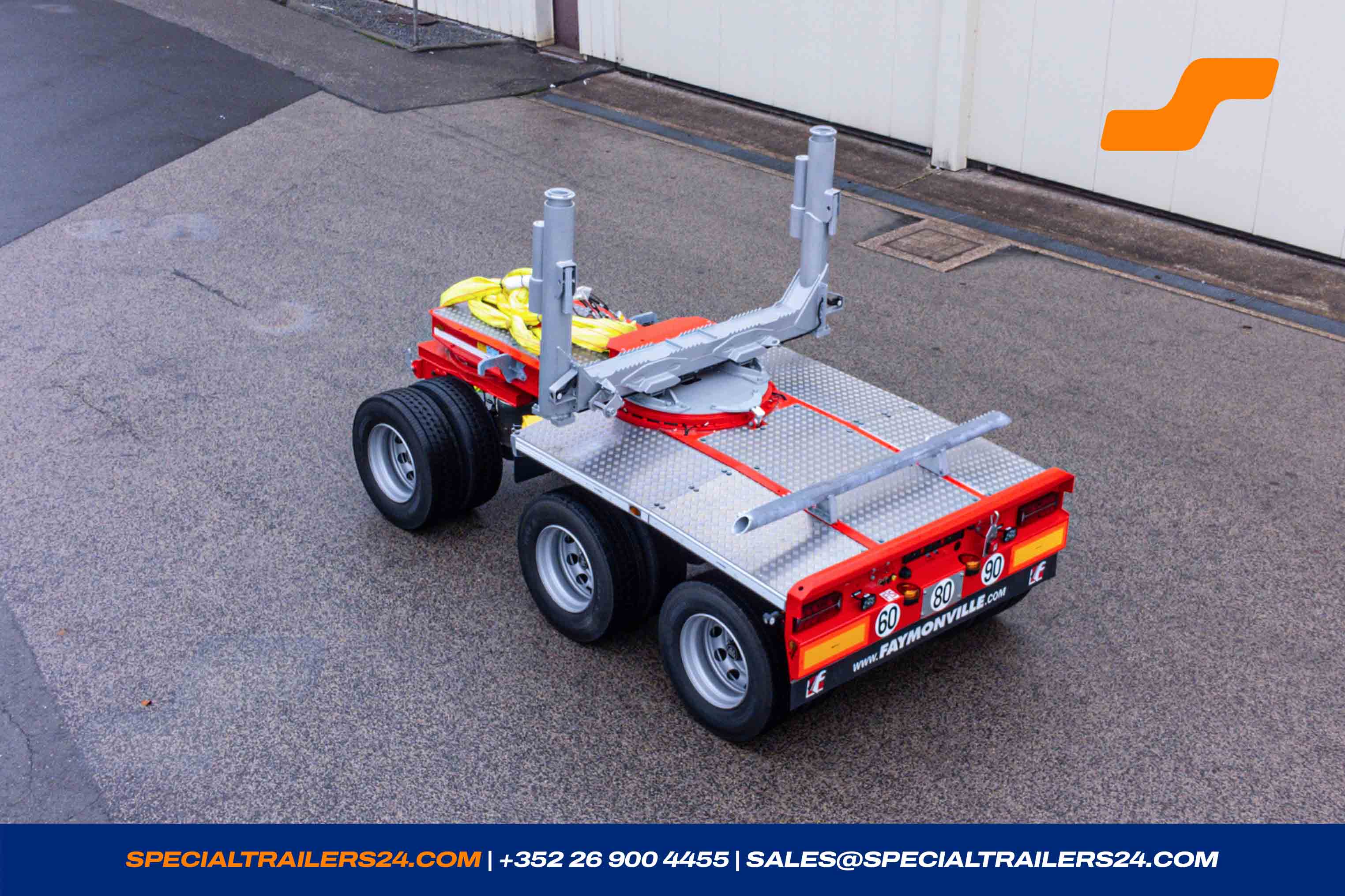 Self-steering trailer Faymonville FlexMAX (Holz) Vehicle for sale