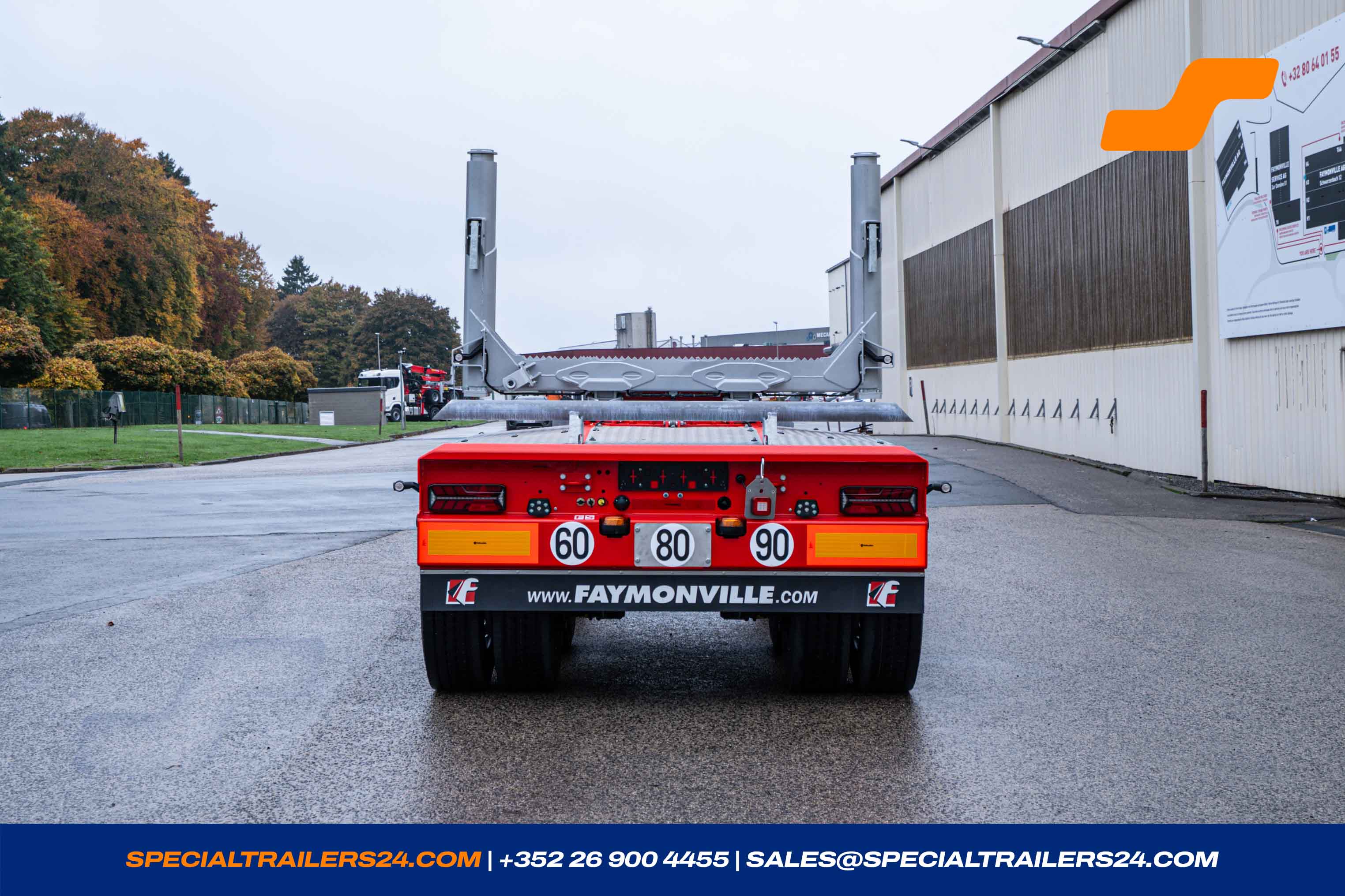 Self-steering trailer Faymonville FlexMAX (Holz) Vehicle for sale