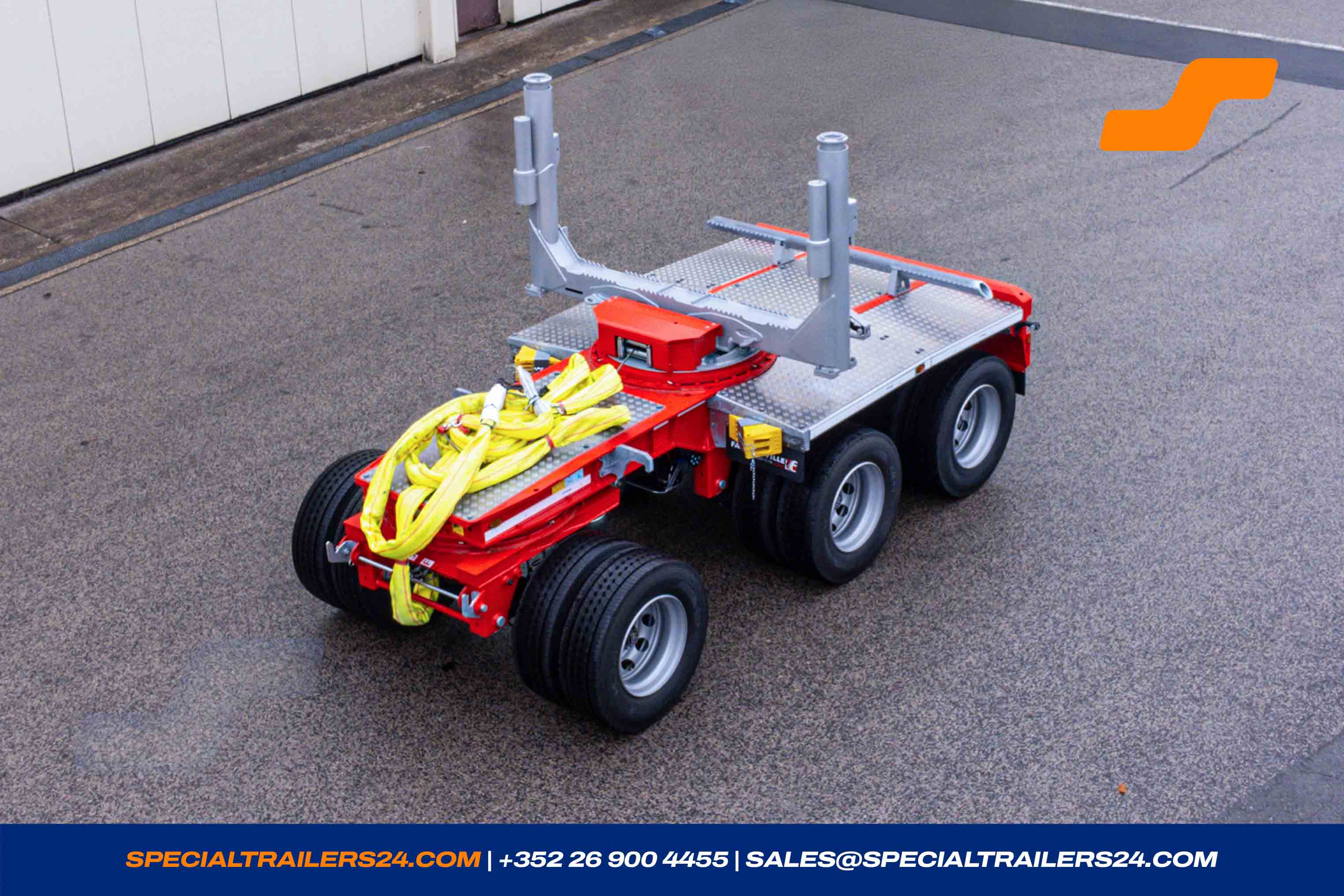 Self-steering trailer Faymonville FlexMAX (Holz) Vehicle for sale