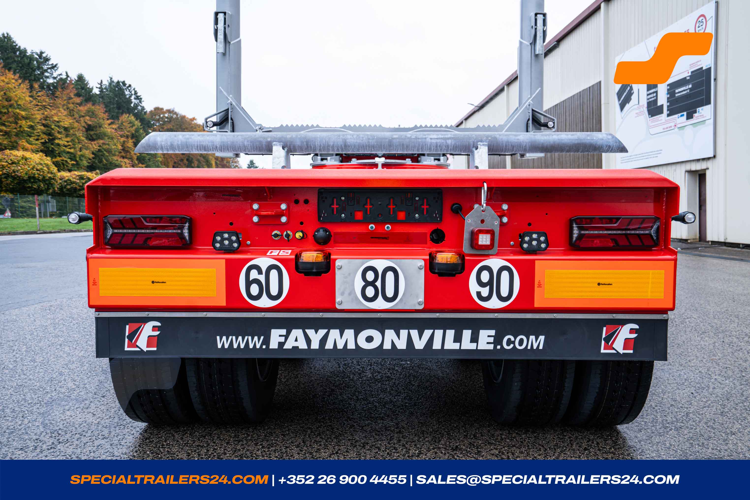 Self-steering trailer Faymonville FlexMAX (Holz) Vehicle for sale