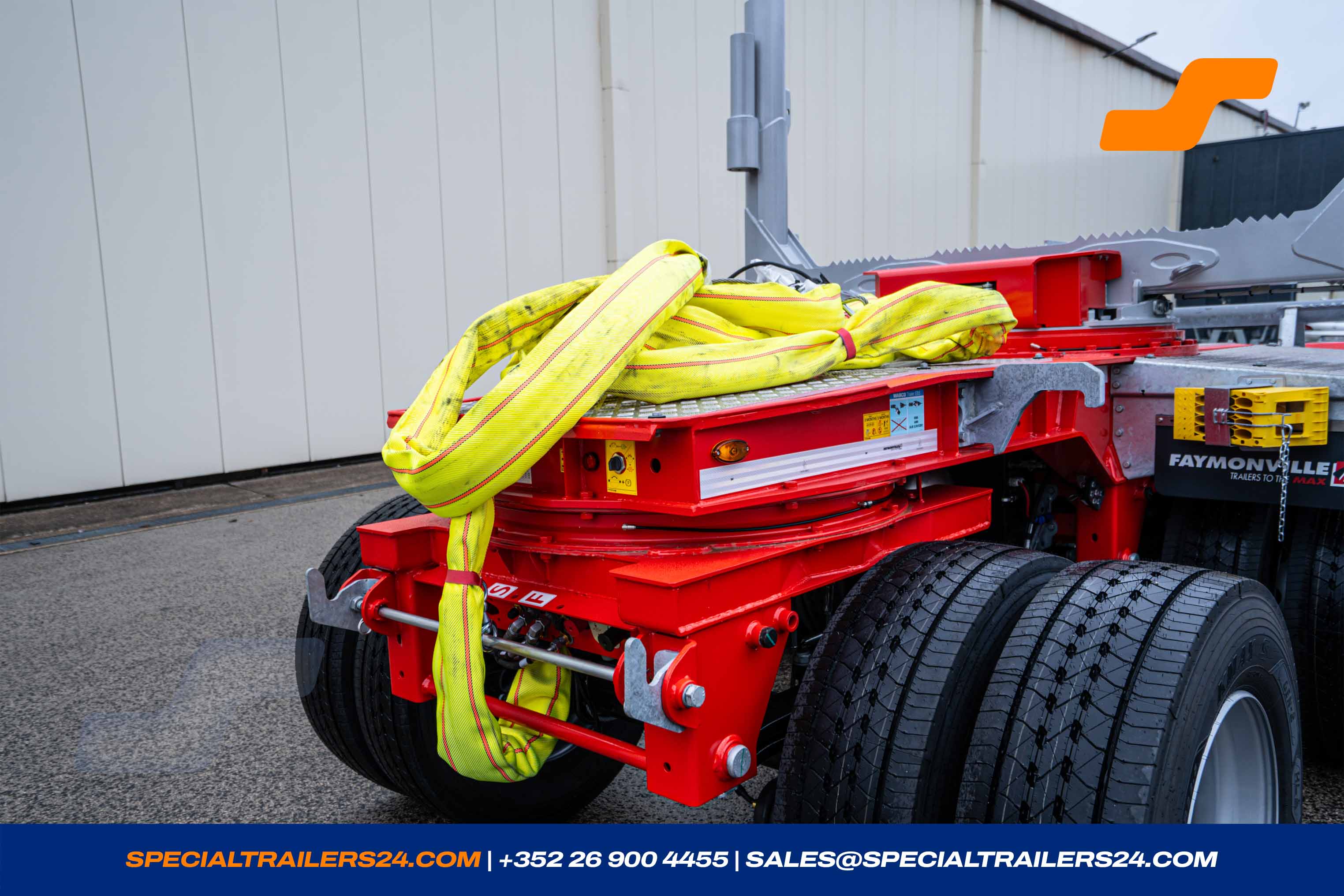 Self-steering trailer Faymonville FlexMAX (Holz) Vehicle for sale